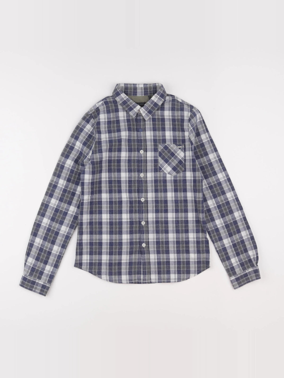 IKKS - chemise bleu - 10 ans