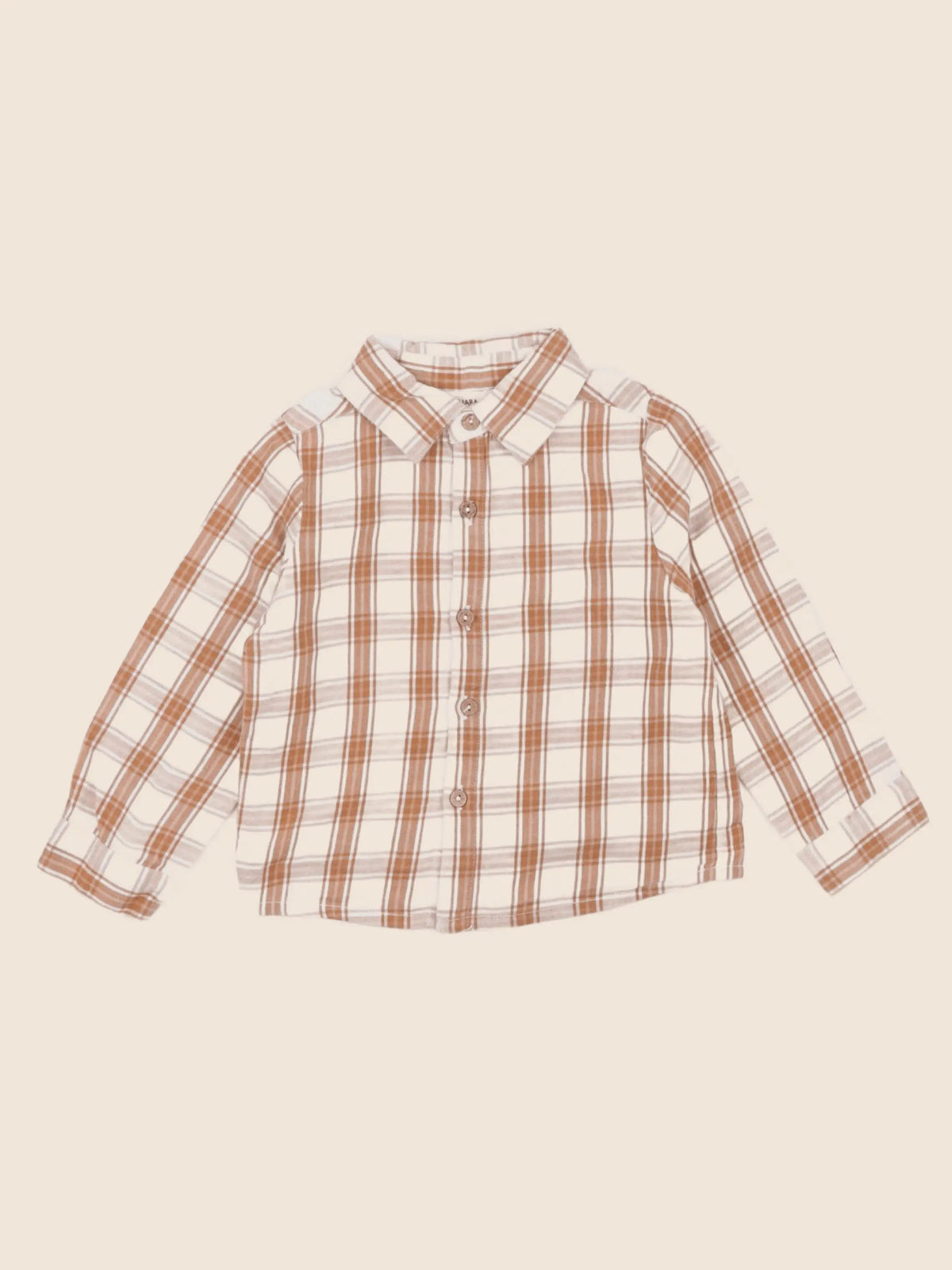 Bouchara - chemise beige - 24 mois