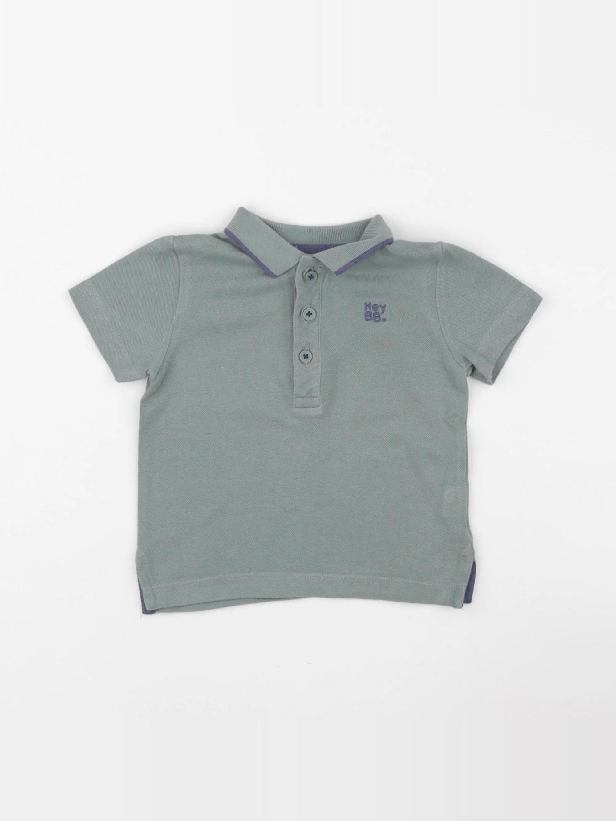 Boutchou - polo vert - 12 mois