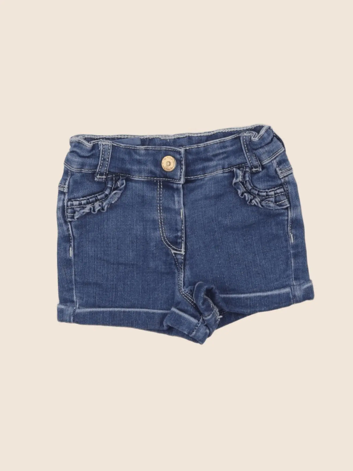Tape à l'oeil - short bleu - 9 mois