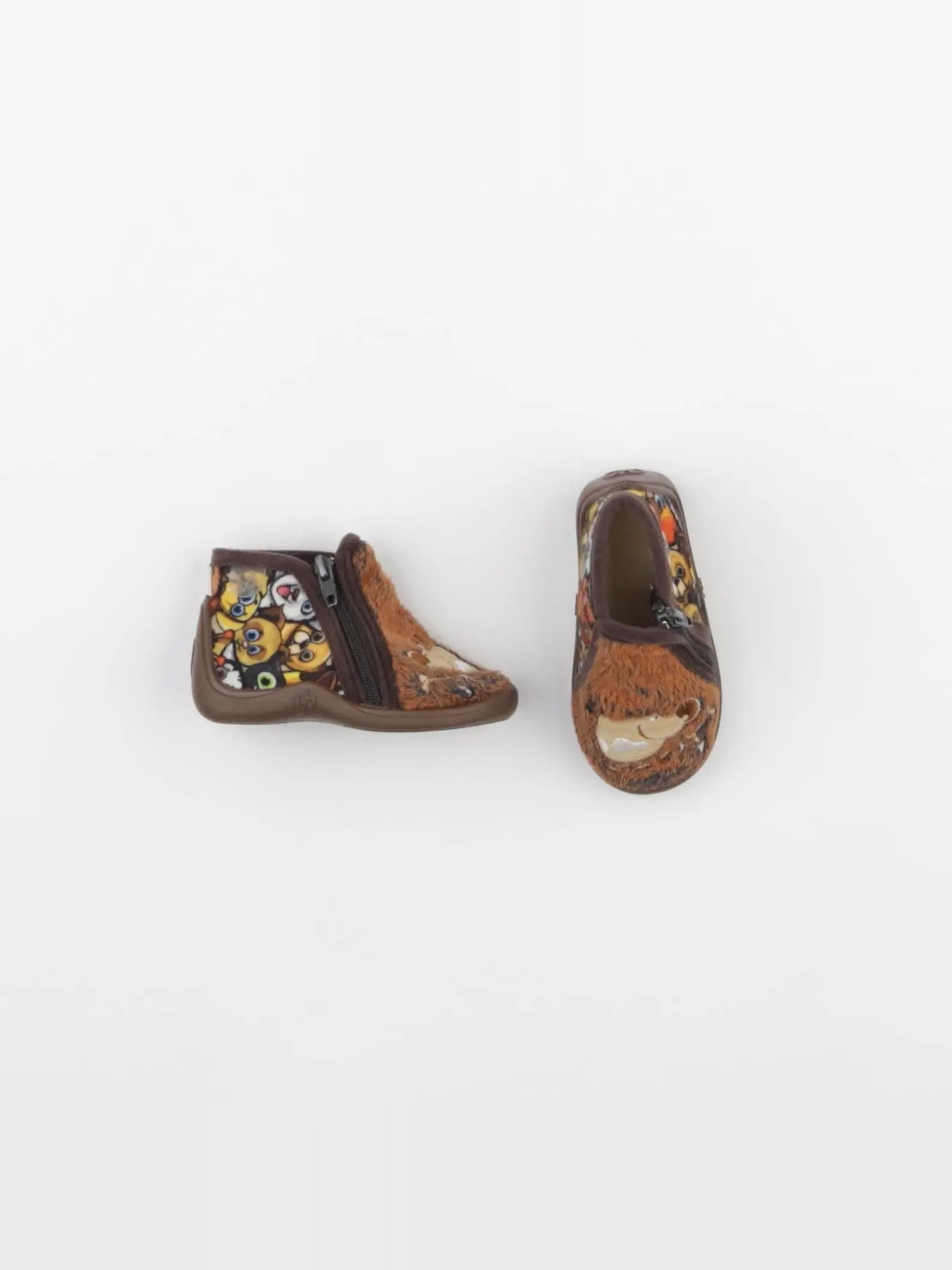 Babybotte - chaussons marron - pointure 19