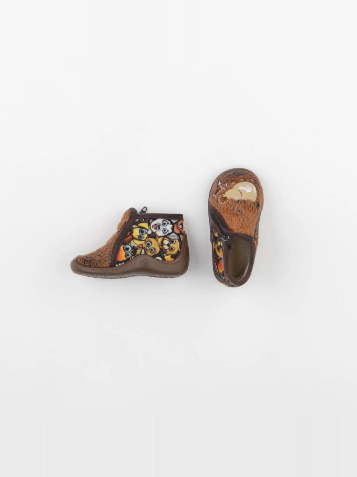 Babybotte - chaussons marron - pointure 19