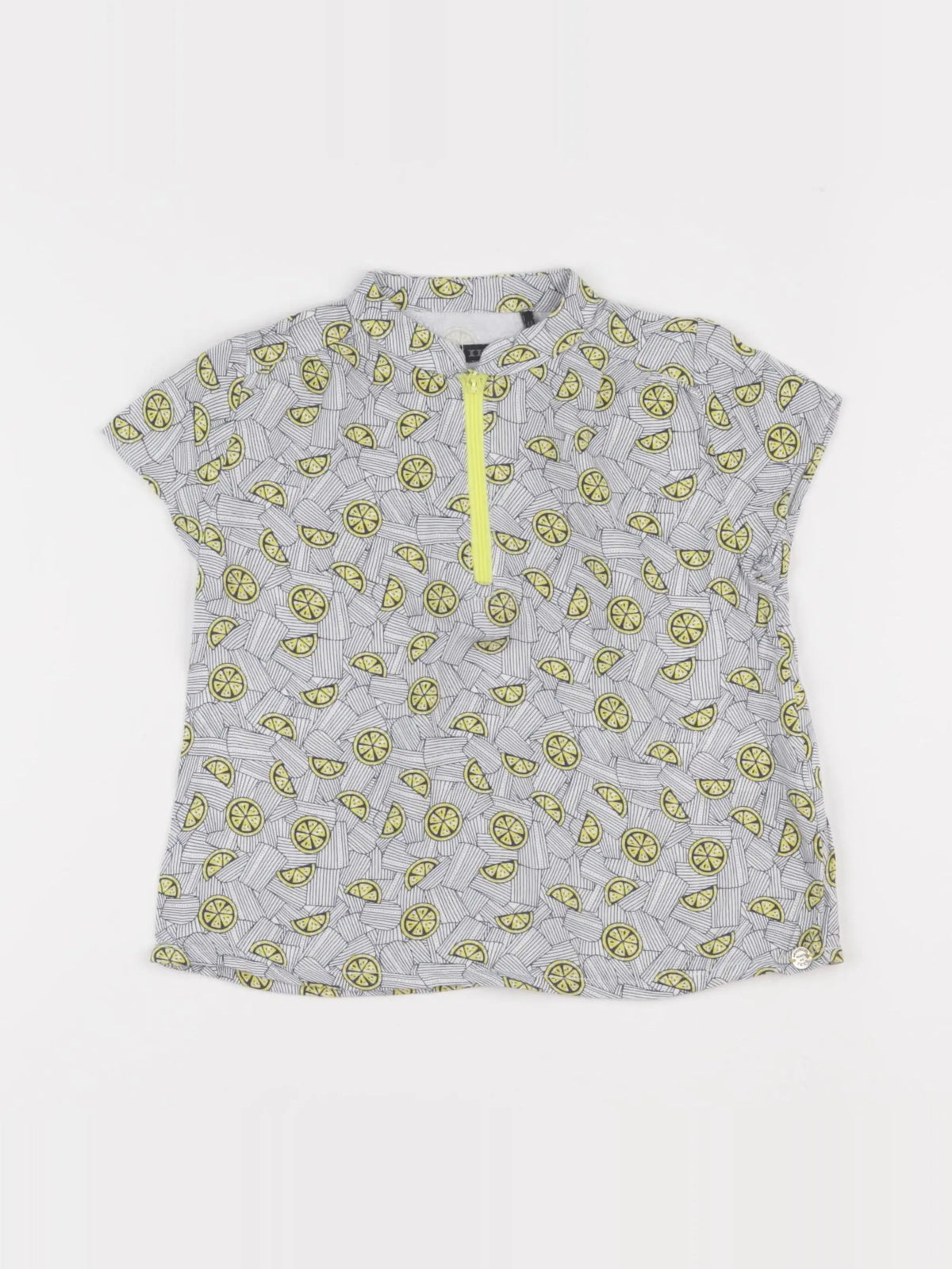 IKKS - chemise bleu, jaune - 4 ans