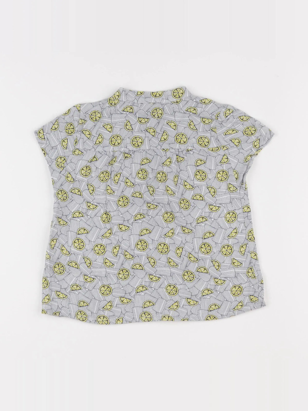 IKKS - chemise bleu, jaune - 4 ans