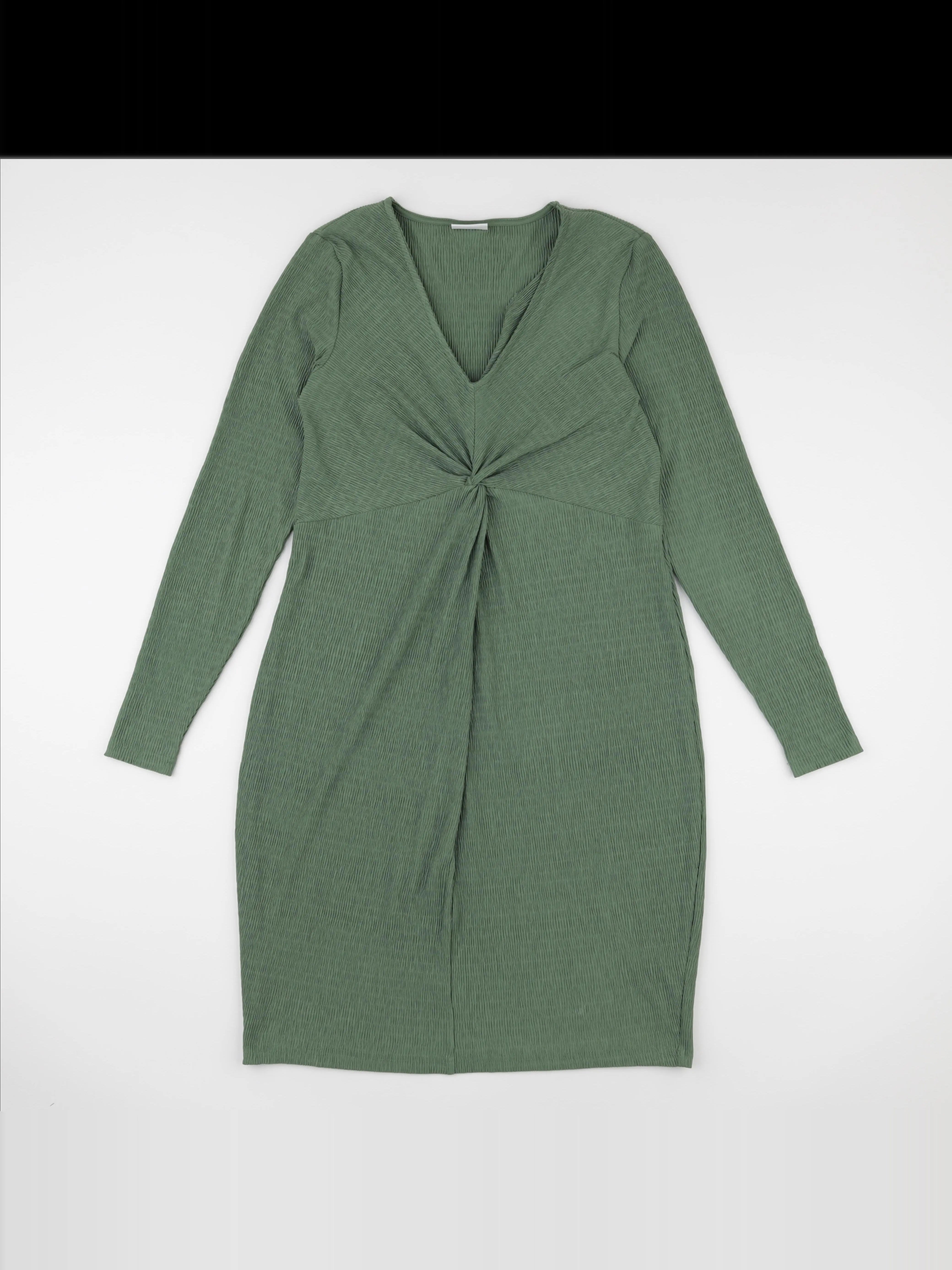 Mamalicious - robe grossesse vert - s