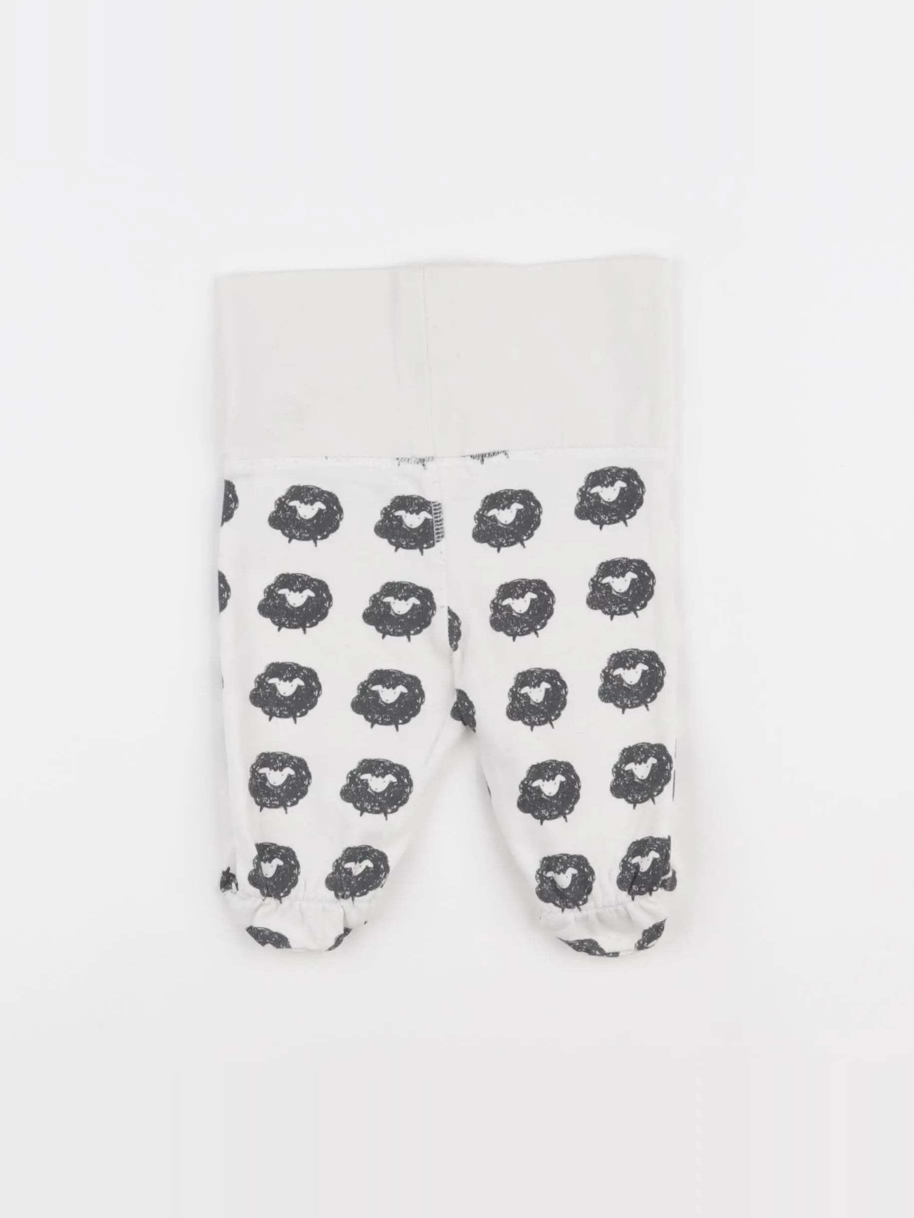 Natalys - legging blanc, noir - 3 mois