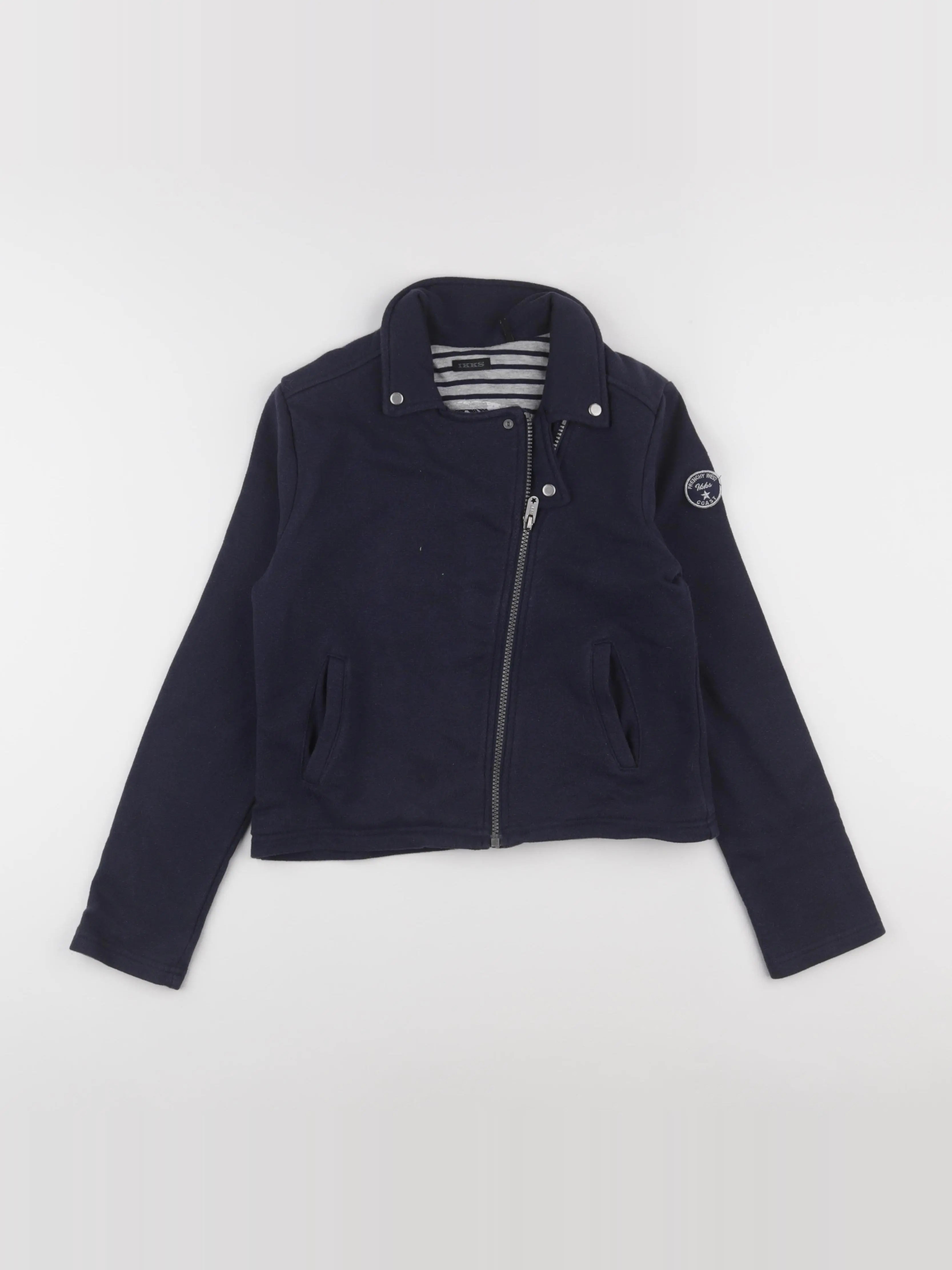 IKKS - veste bleu - 12 ans