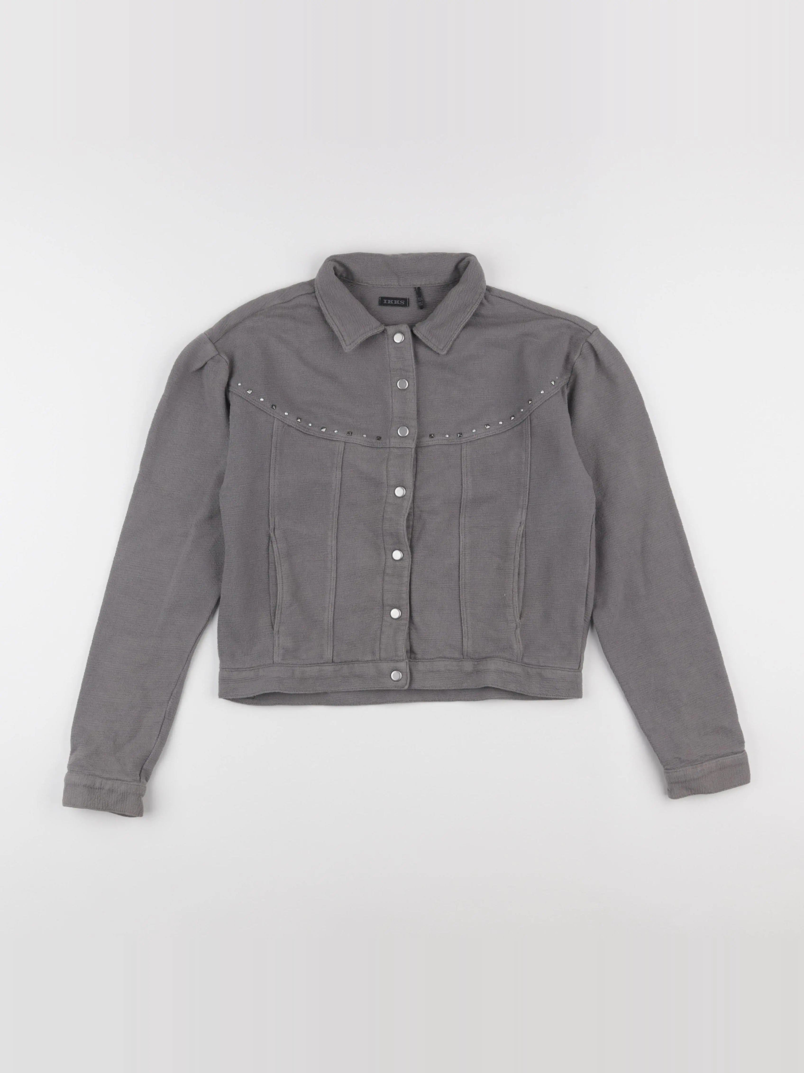 IKKS - veste gris - 12 ans