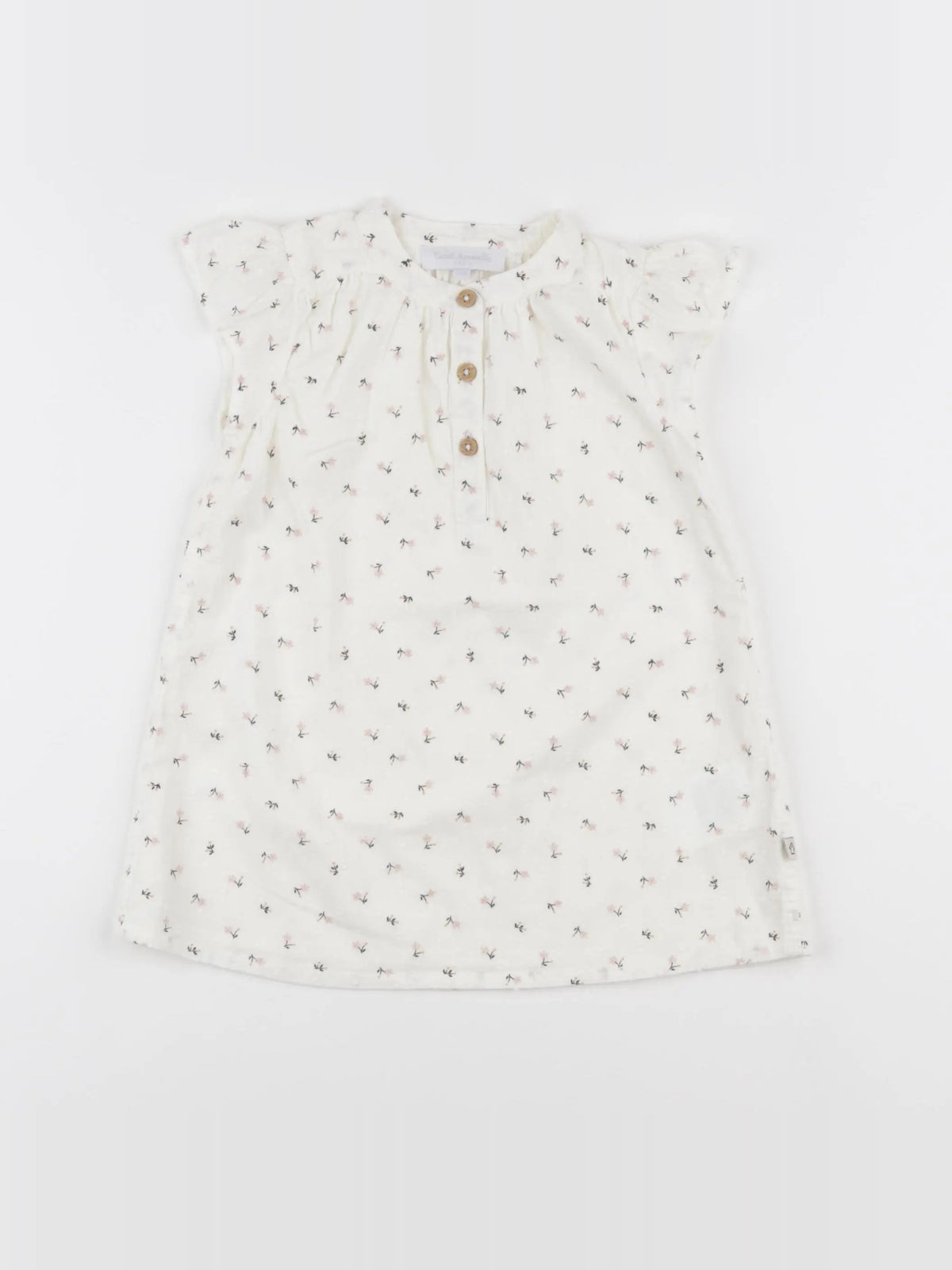 Cadet Rousselle - robe blanc - 12 mois