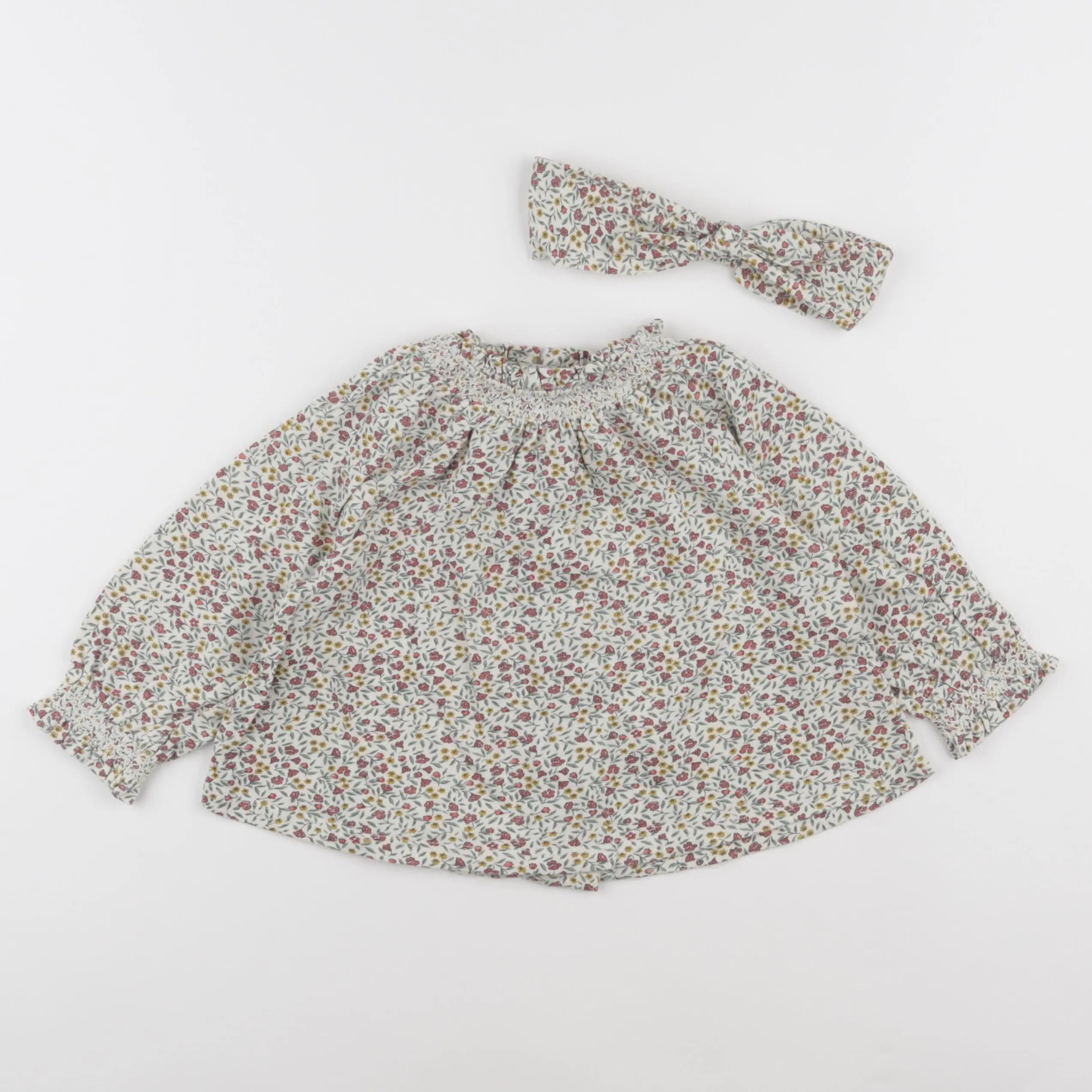 Vertbaudet - tee-shirt multicolore - 18 mois