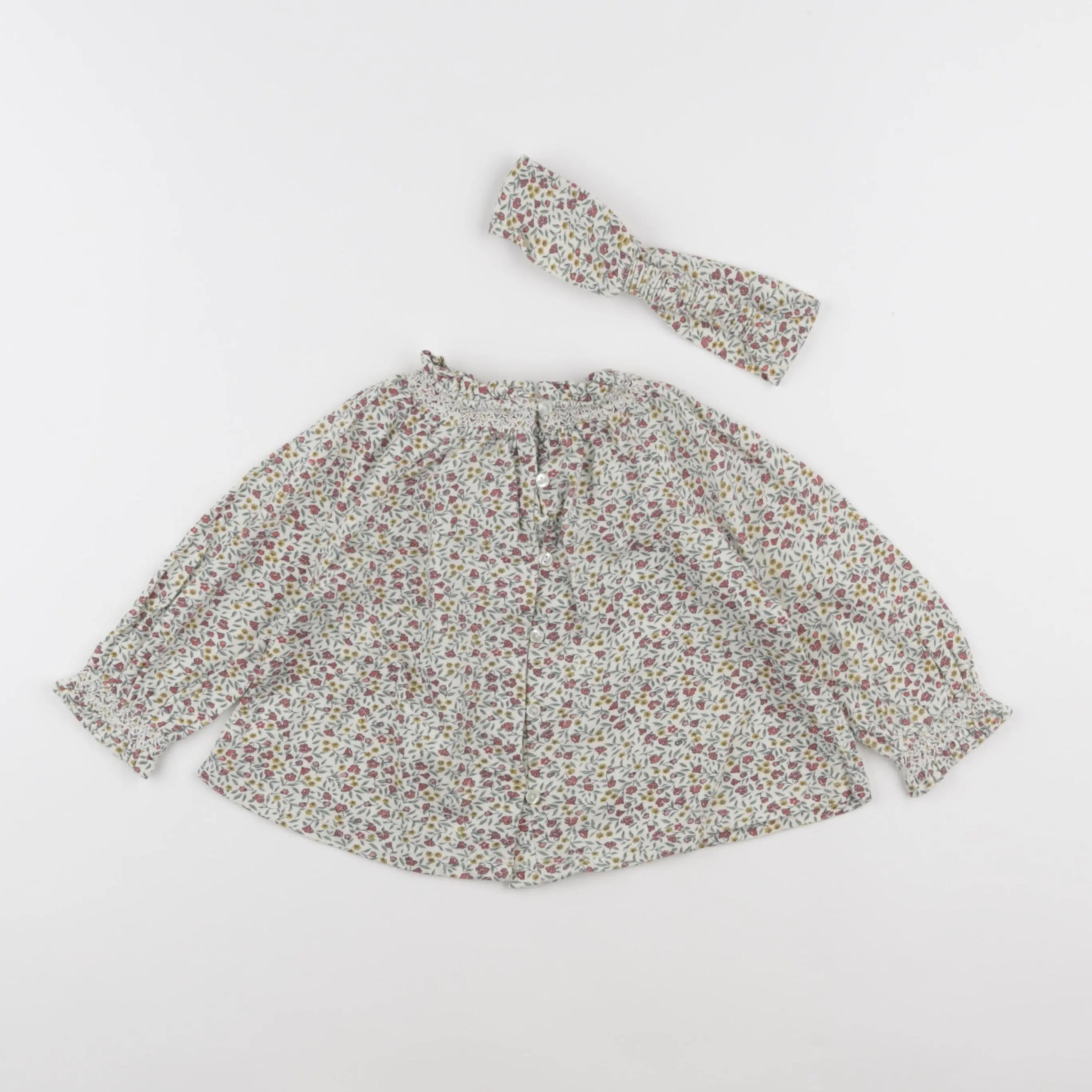 Vertbaudet - tee-shirt multicolore - 18 mois