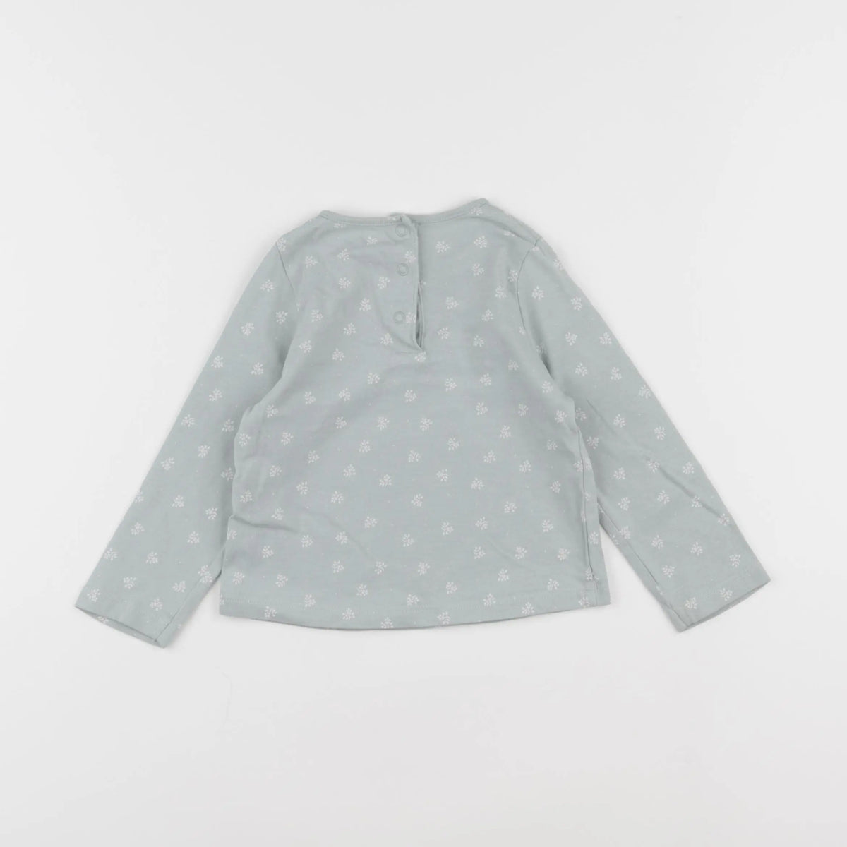 Vertbaudet - tee-shirt vert - 12 mois