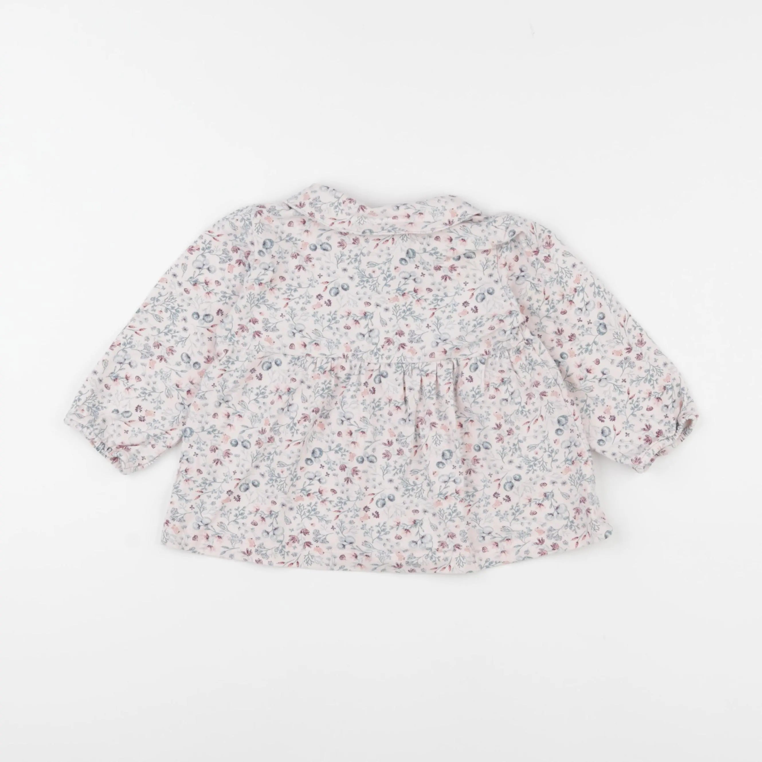 Vertbaudet - blouse rose - 18 mois