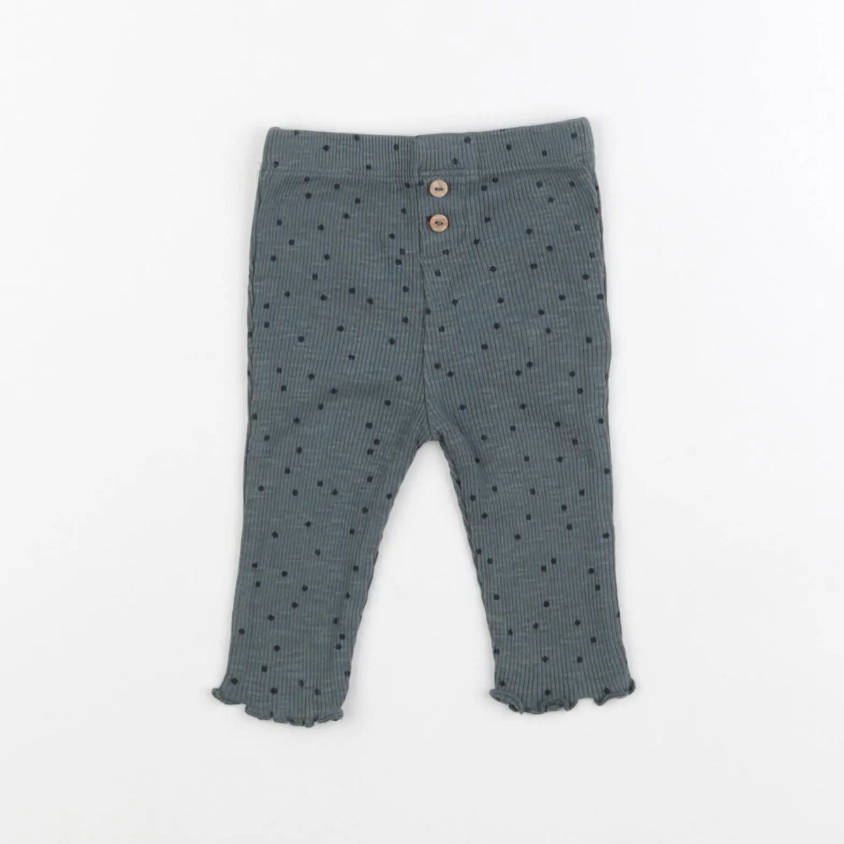 Vertbaudet - legging vert - 3 mois