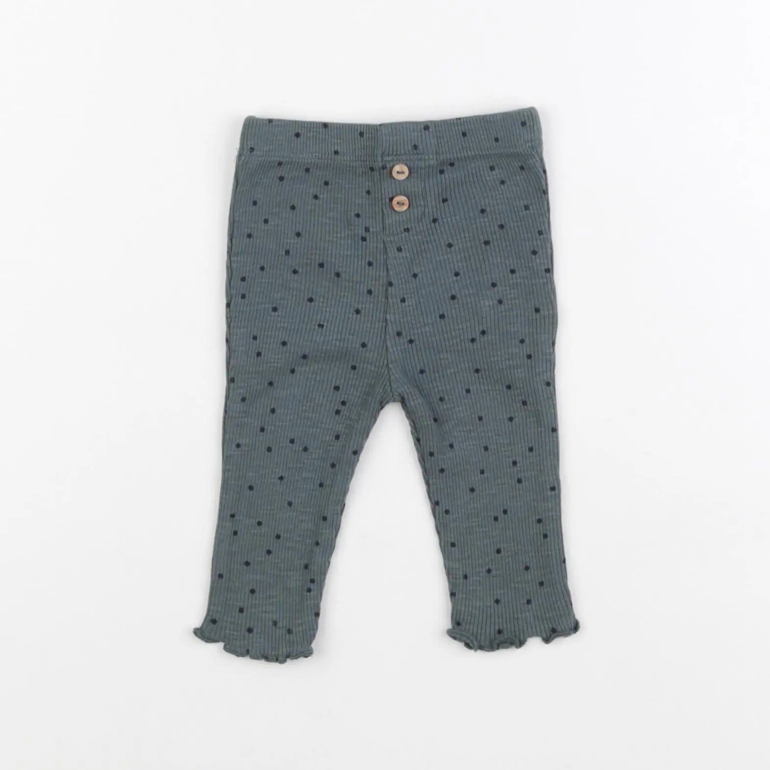 Vertbaudet - legging vert - 3 mois
