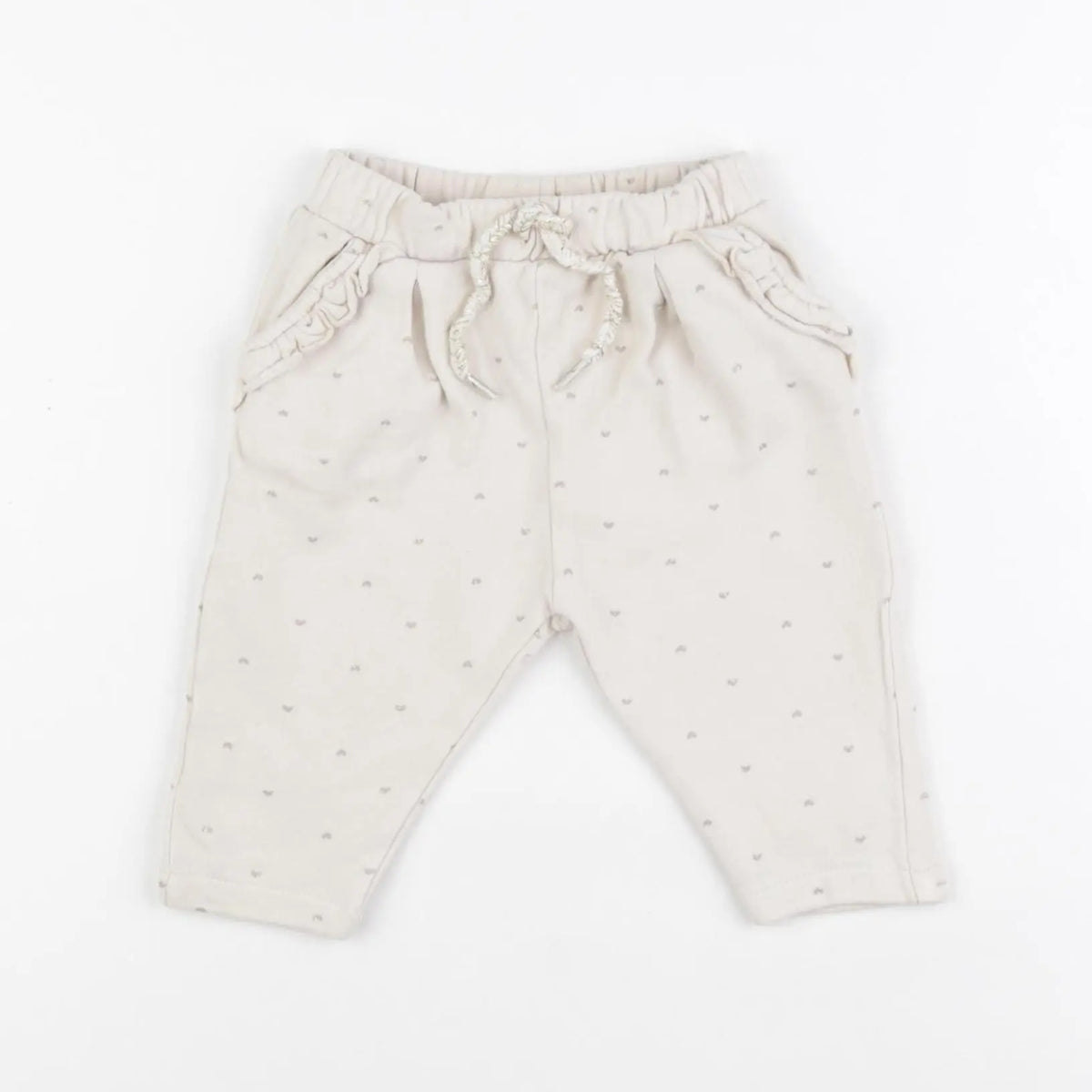 Vertbaudet - jogging beige - 6 mois