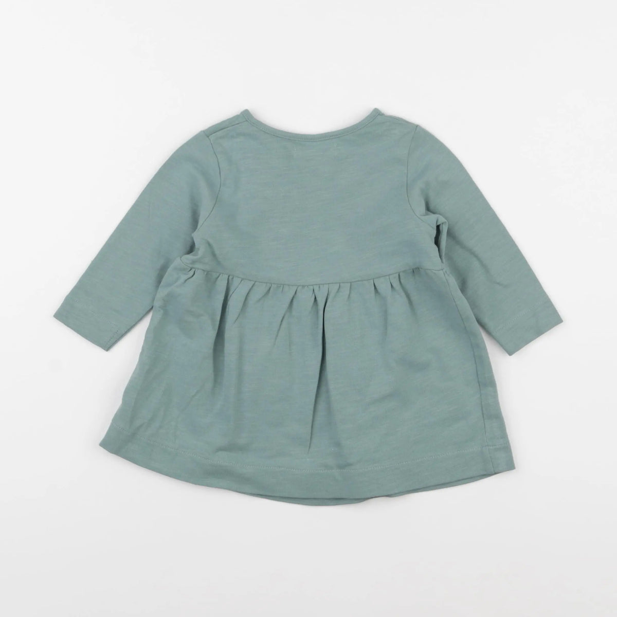 Vertbaudet - robe vert - 6 mois