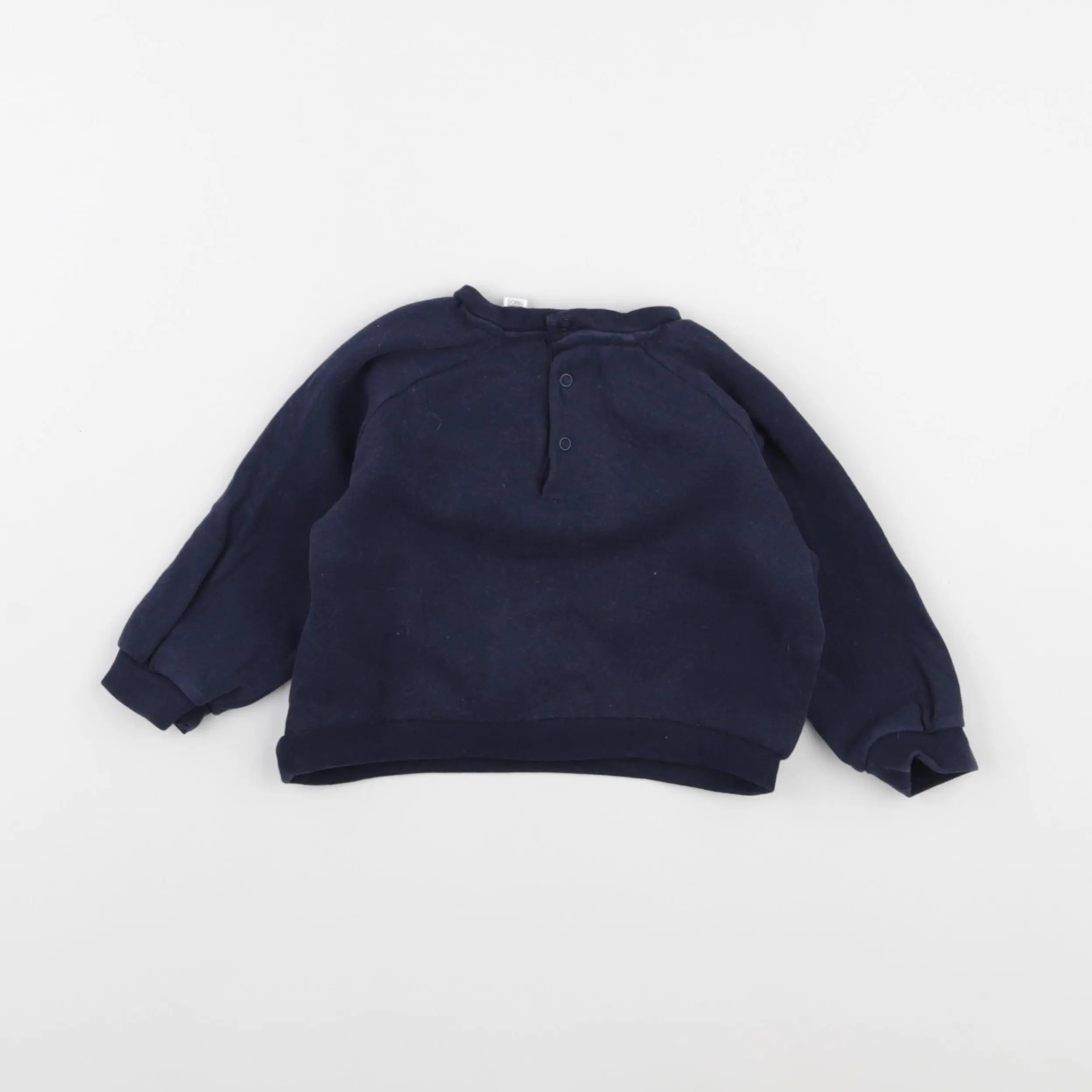 Vertbaudet - sweat bleu - 18 mois