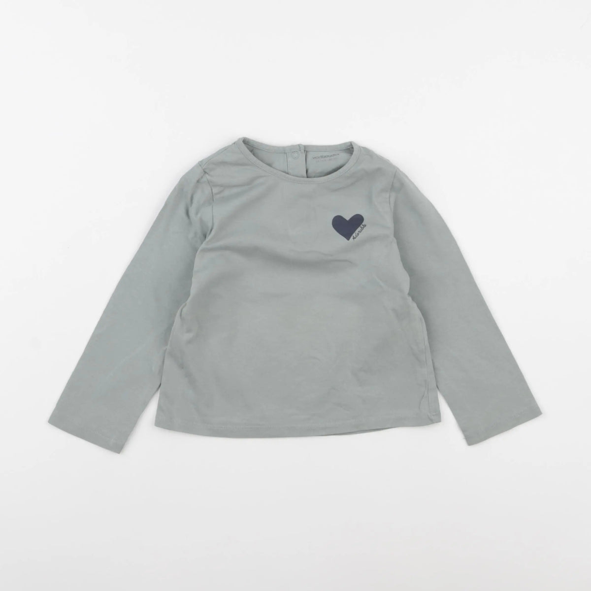 Vertbaudet - tee-shirt vert - 24 mois
