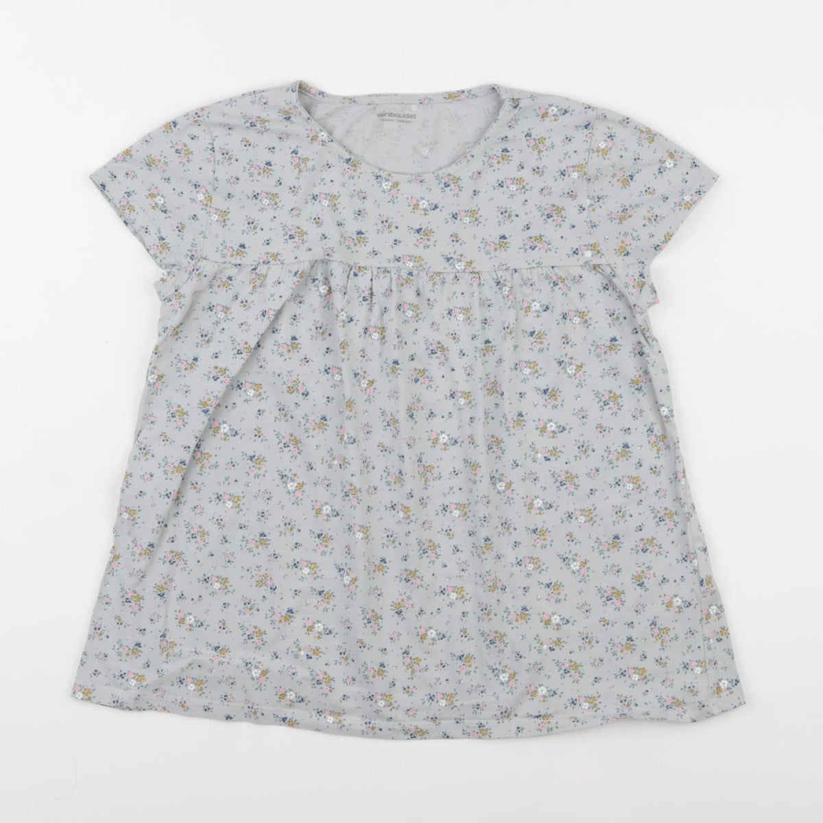 Vertbaudet - tee-shirt bleu - 10 ans