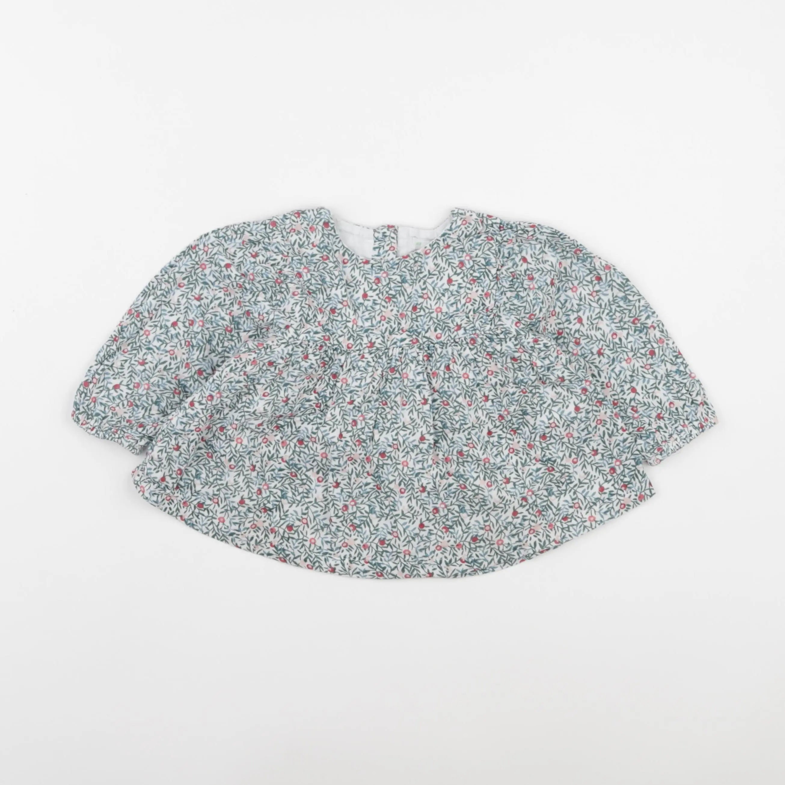 Vertbaudet - blouse multicolore - 12 mois
