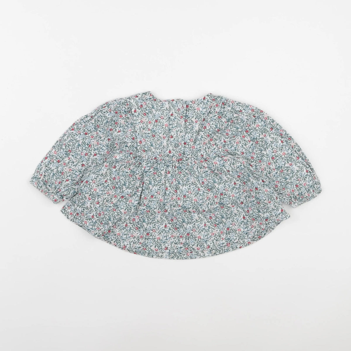Vertbaudet - blouse multicolore - 12 mois