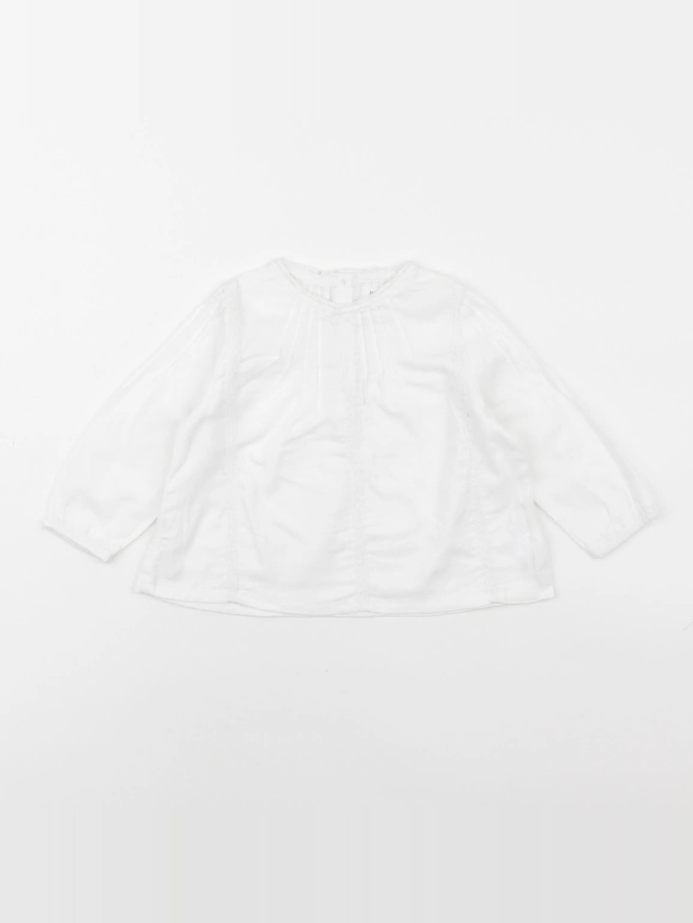 Boutchou - blouse blanc - 9 mois