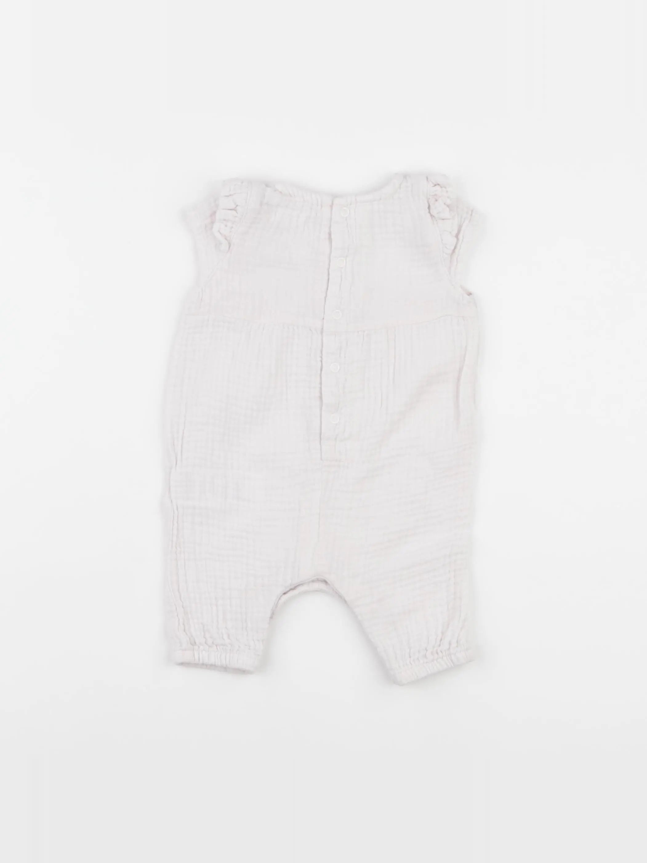 Vertbaudet - combinaison rose - 1 mois
