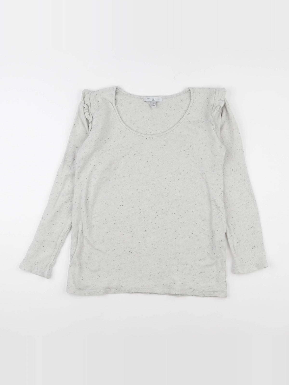 Envie de fraise - tee-shirt grossesse gris - 38 à 40