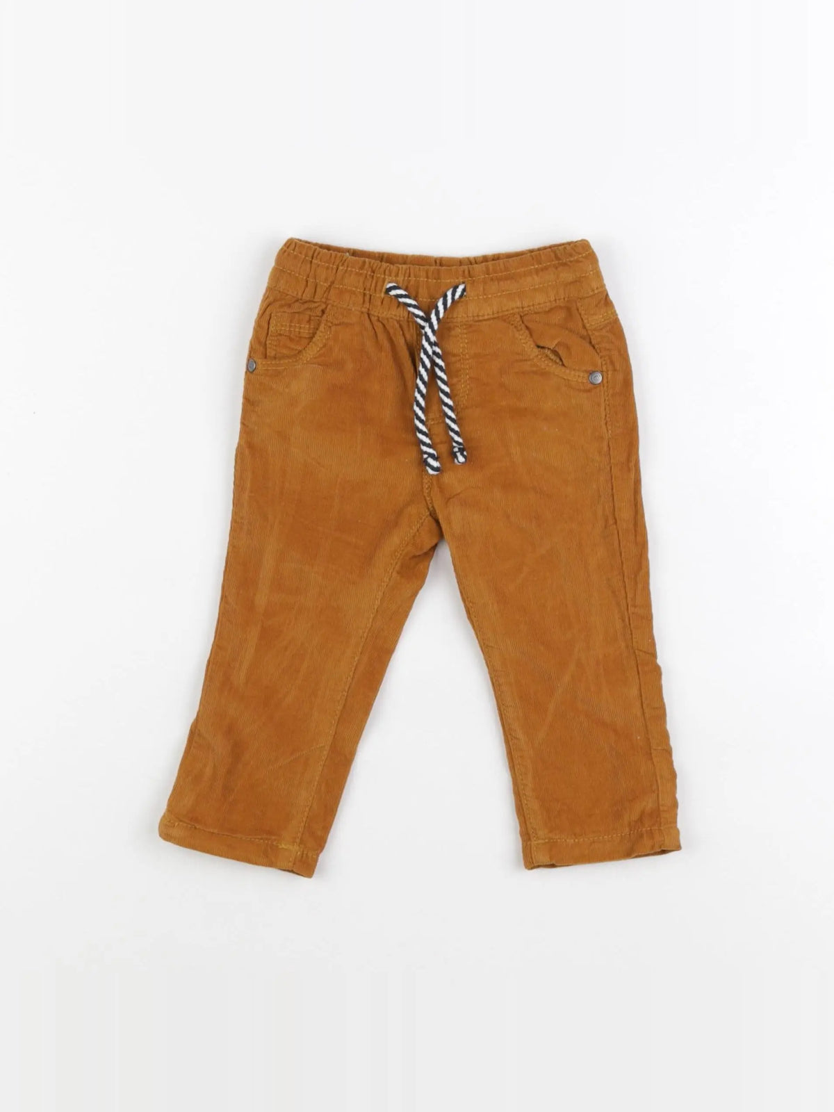 Tape à l'oeil - pantalon orange - 6 mois