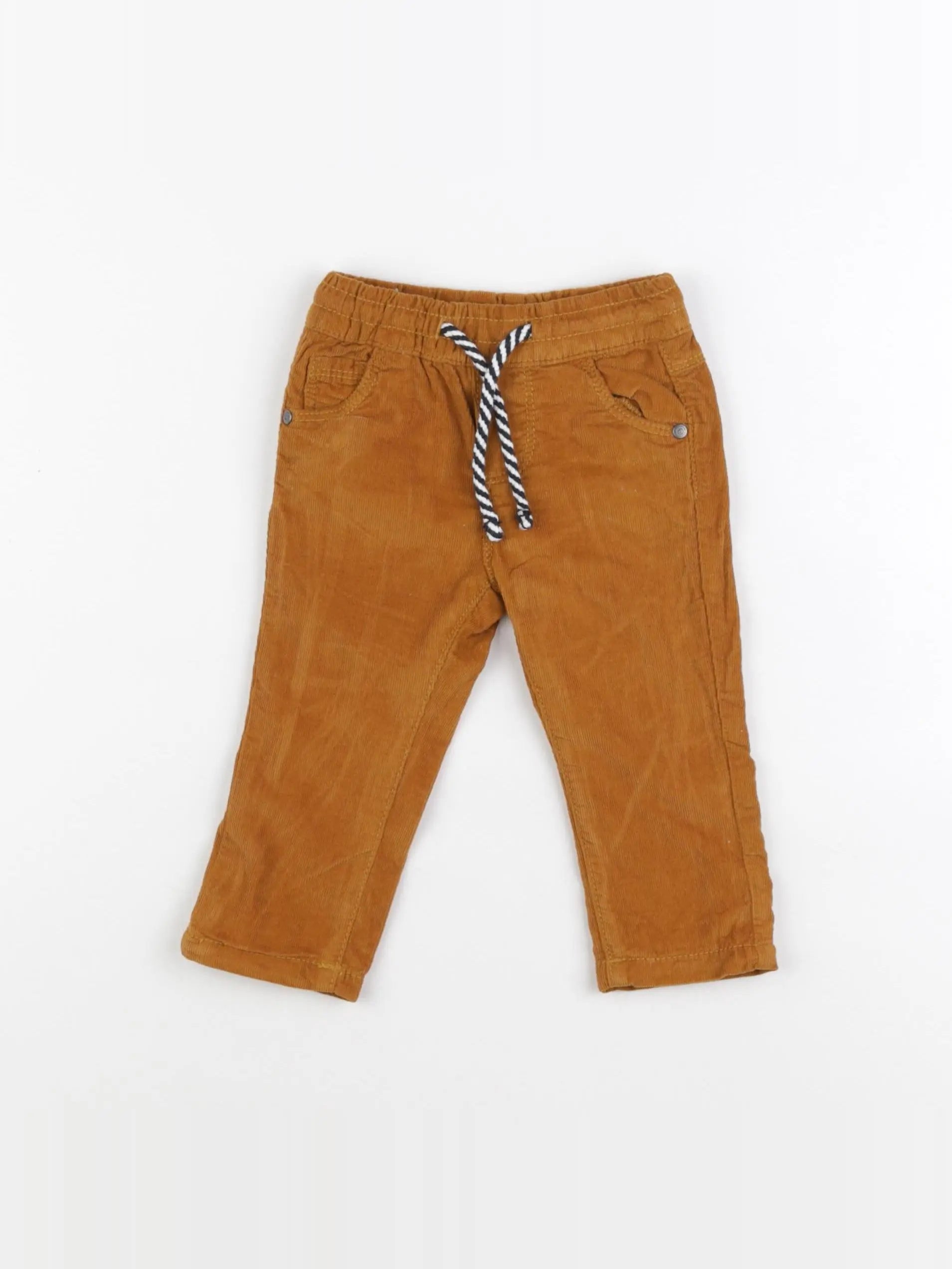 Tape à l'oeil - pantalon orange - 6 mois