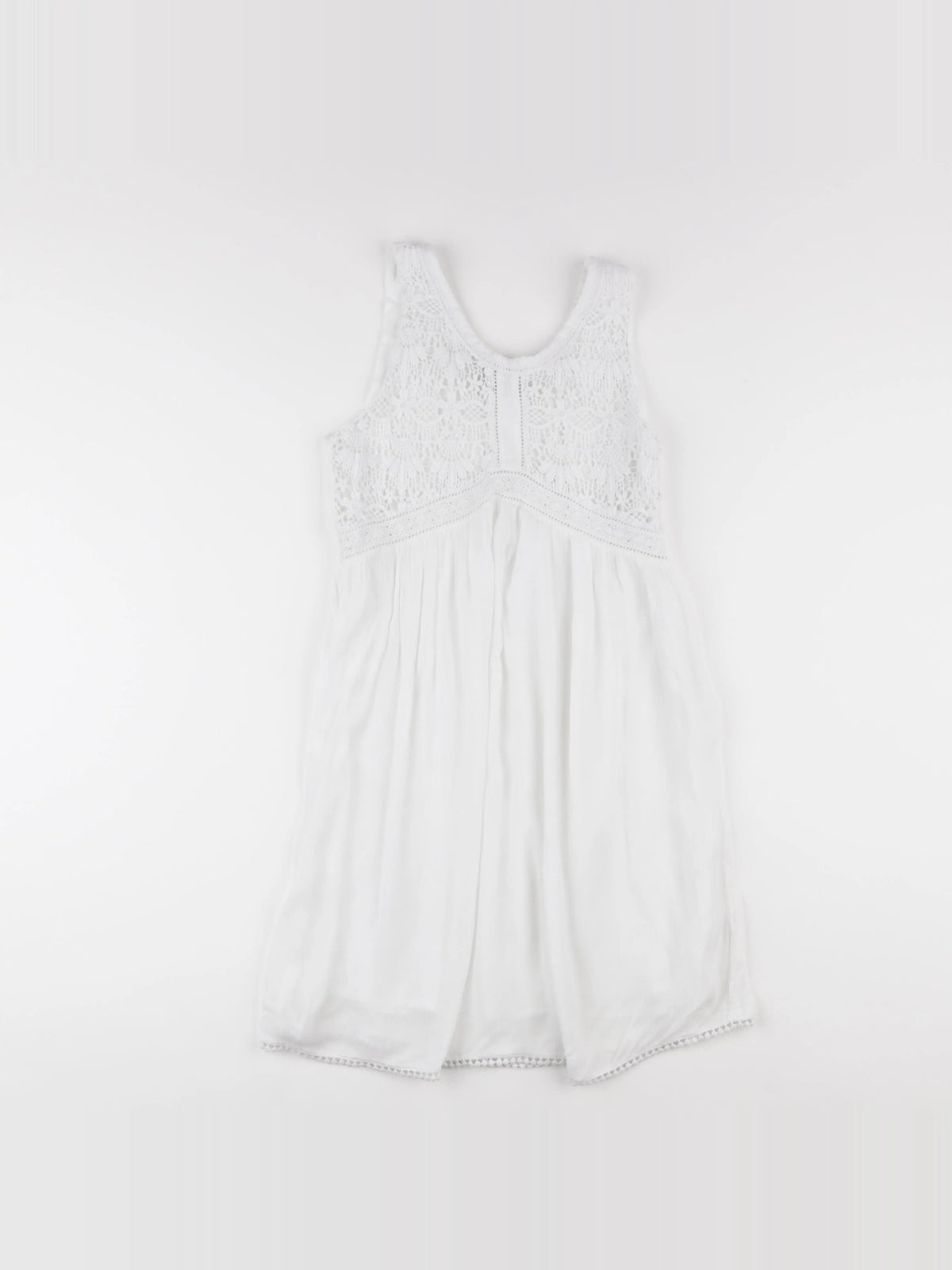 IKKS - robe blanc - 12 ans