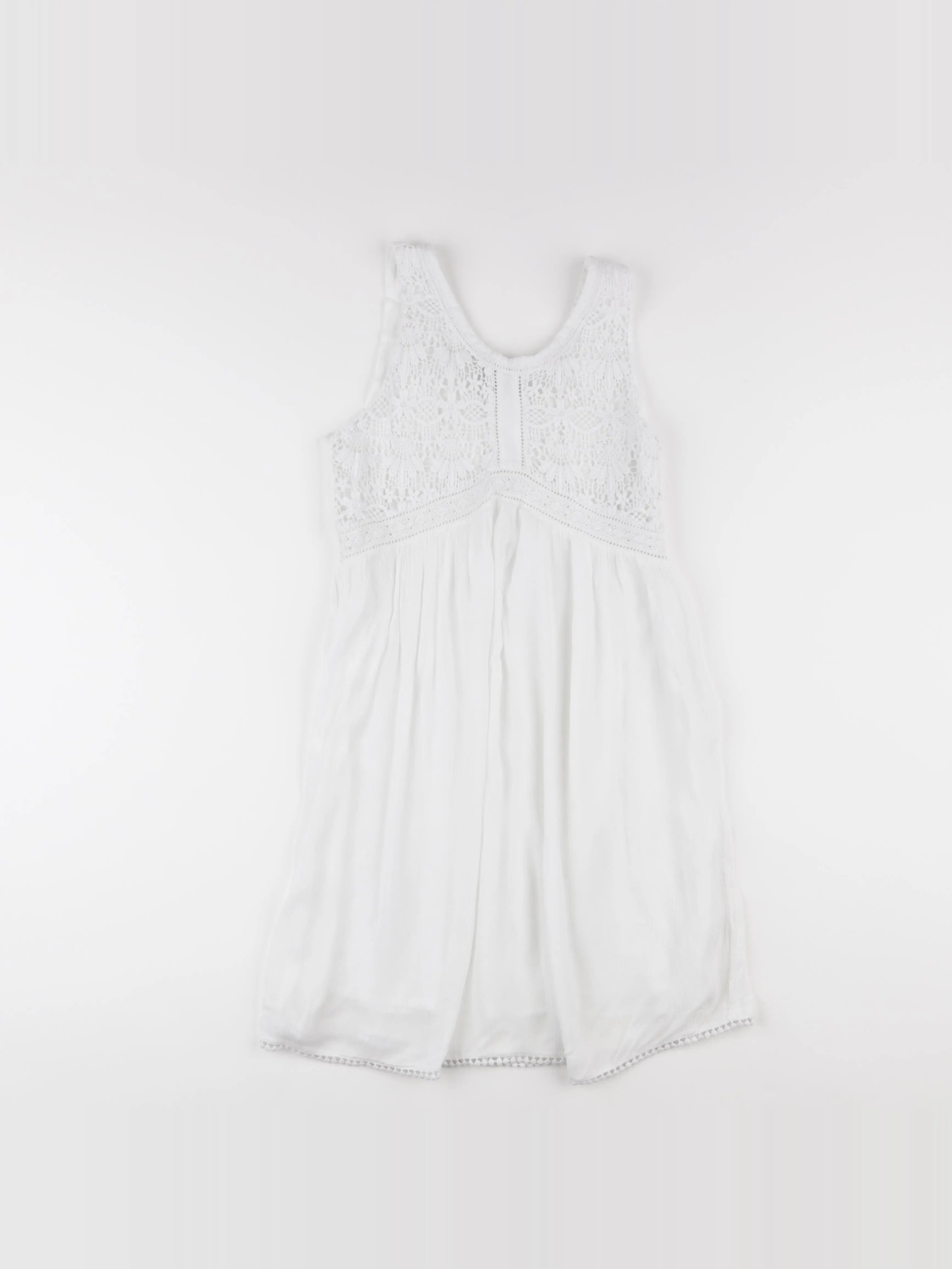 IKKS - robe blanc - 12 ans