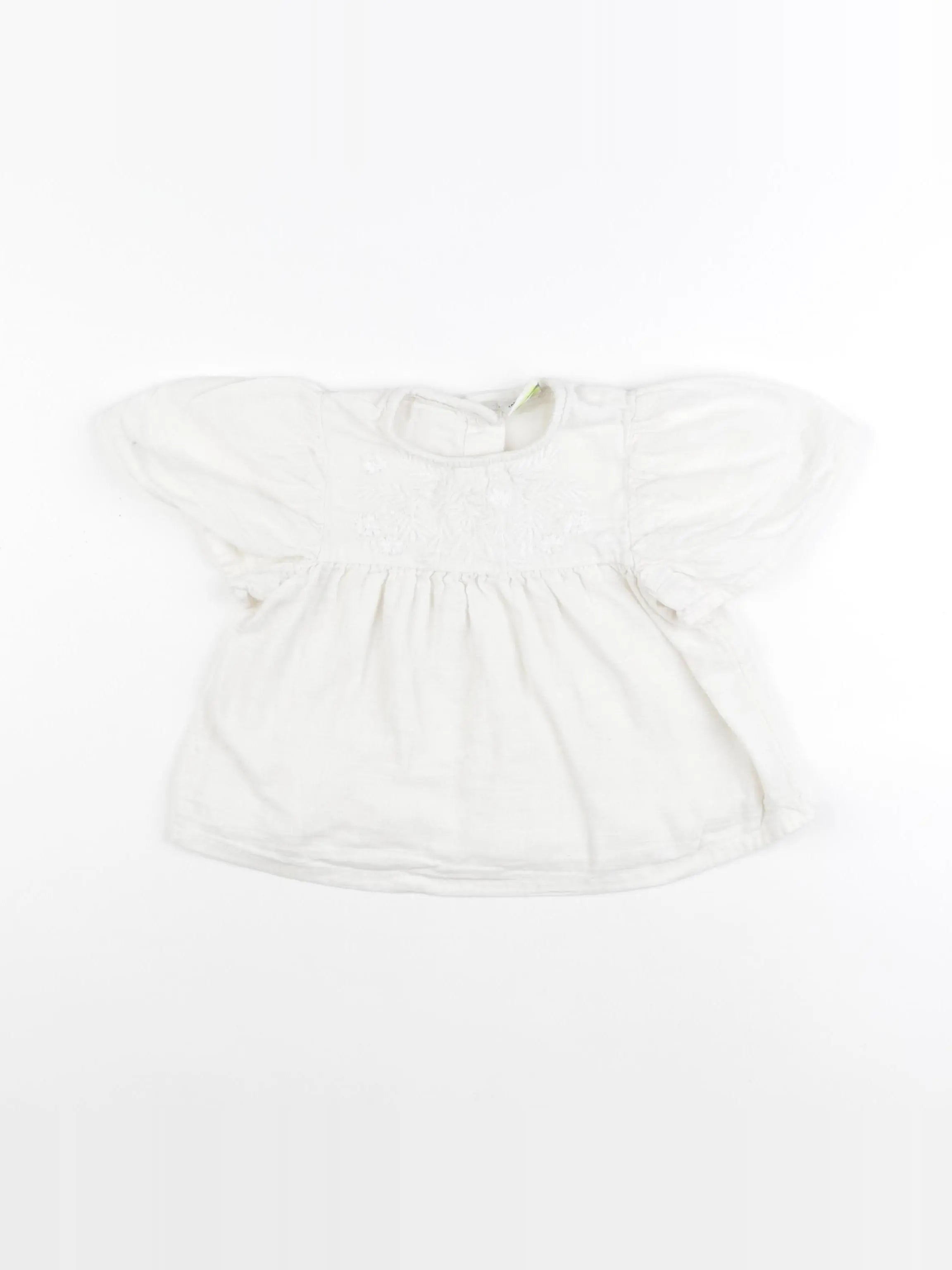 Tape à l'oeil - blouse blanc - 24 mois