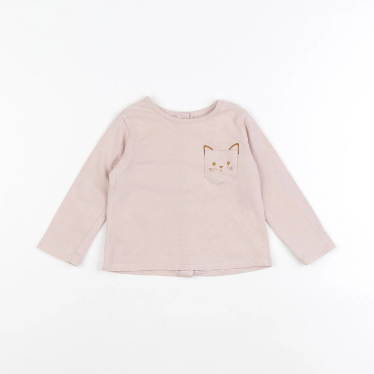 Vertbaudet - tee-shirt rose - 6 mois