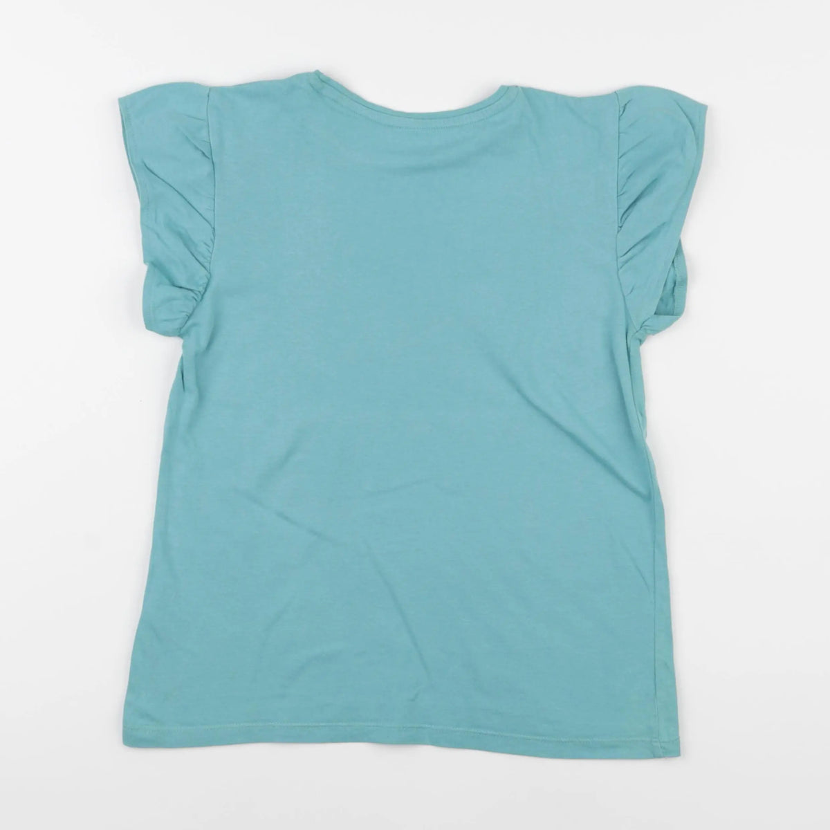Vertbaudet - tee-shirt bleu - 10 ans