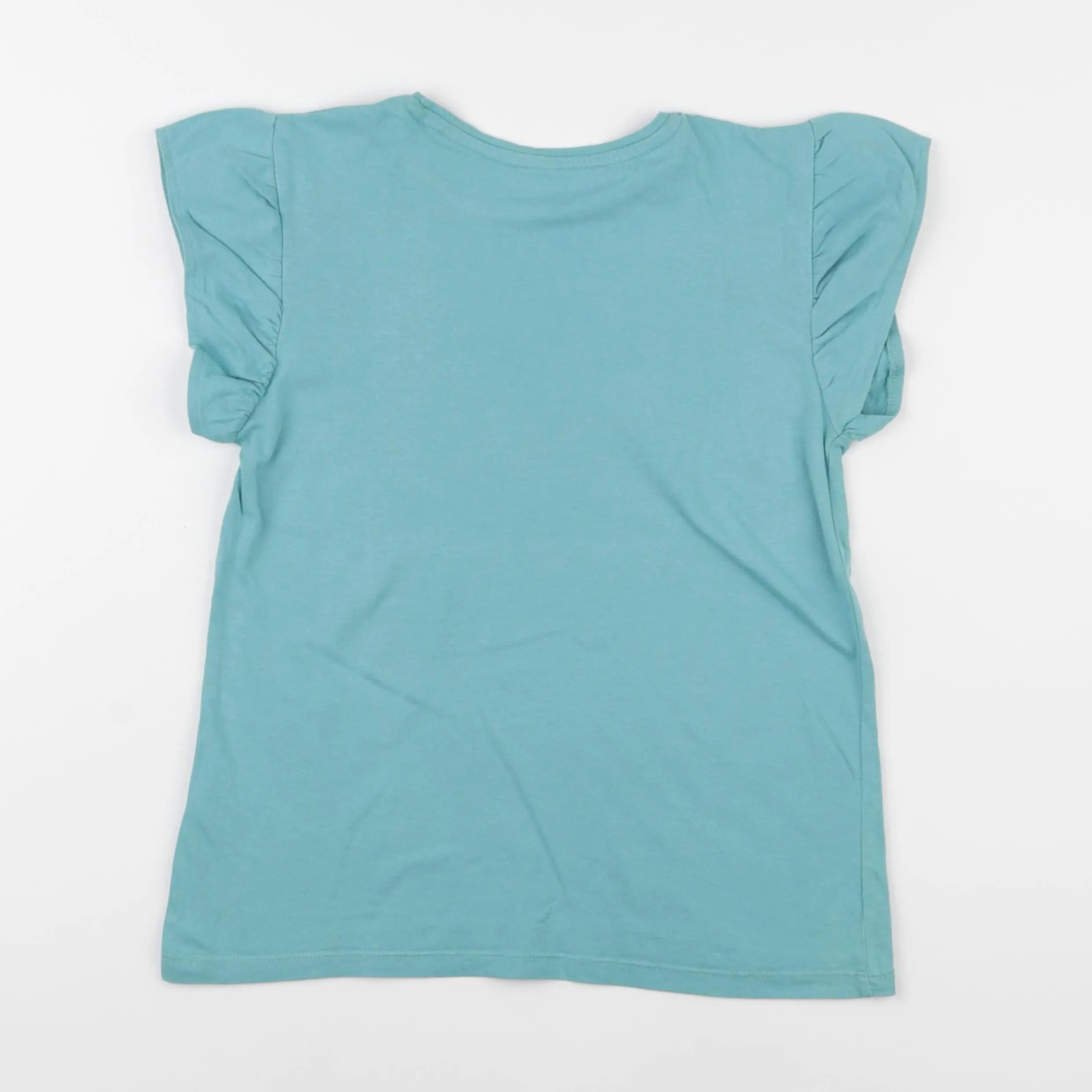 Vertbaudet - tee-shirt bleu - 10 ans