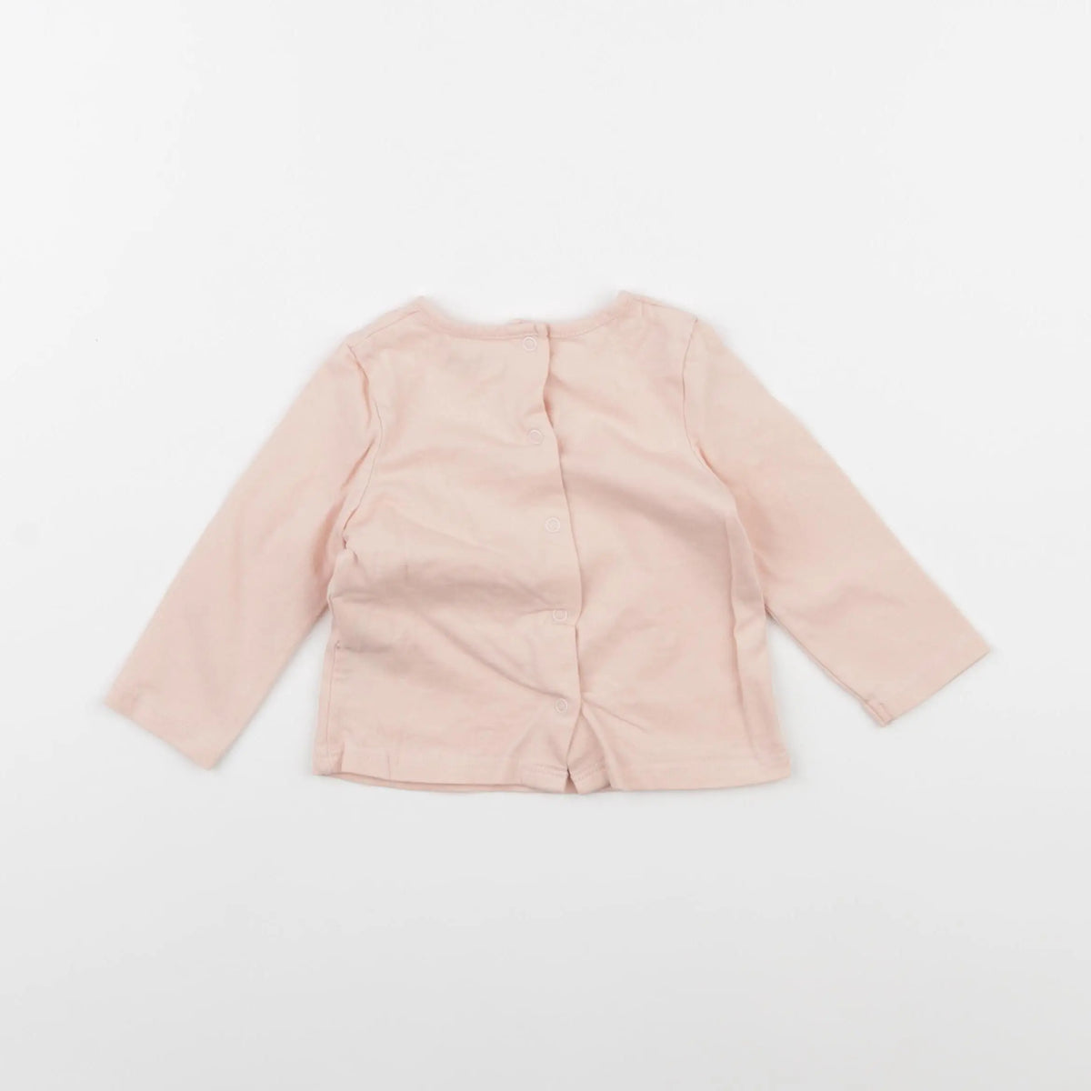 Vertbaudet - tee-shirt rose - 6 mois