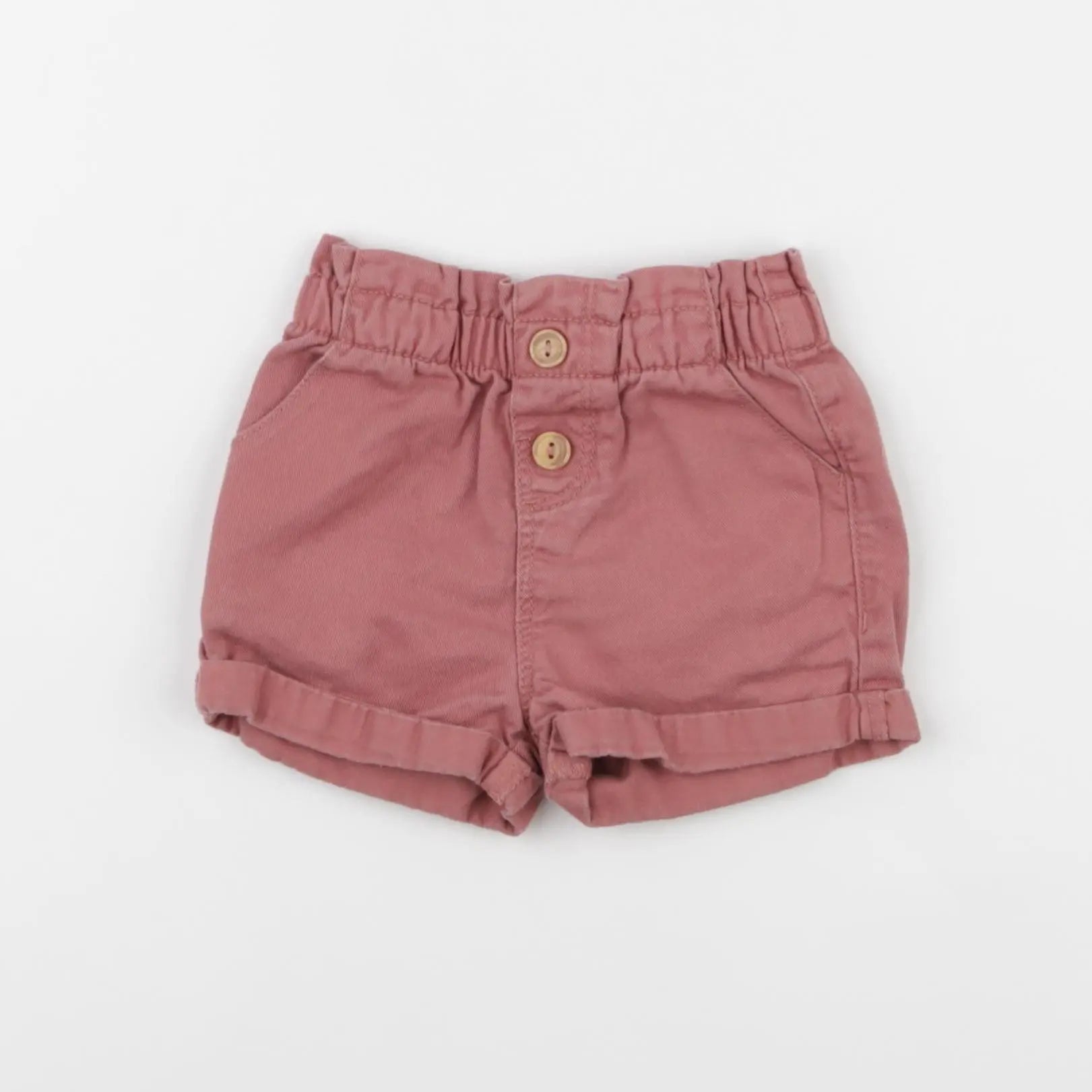 Vertbaudet - short rose - 9 mois