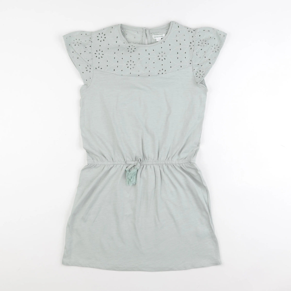 Vertbaudet - robe vert - 10 ans