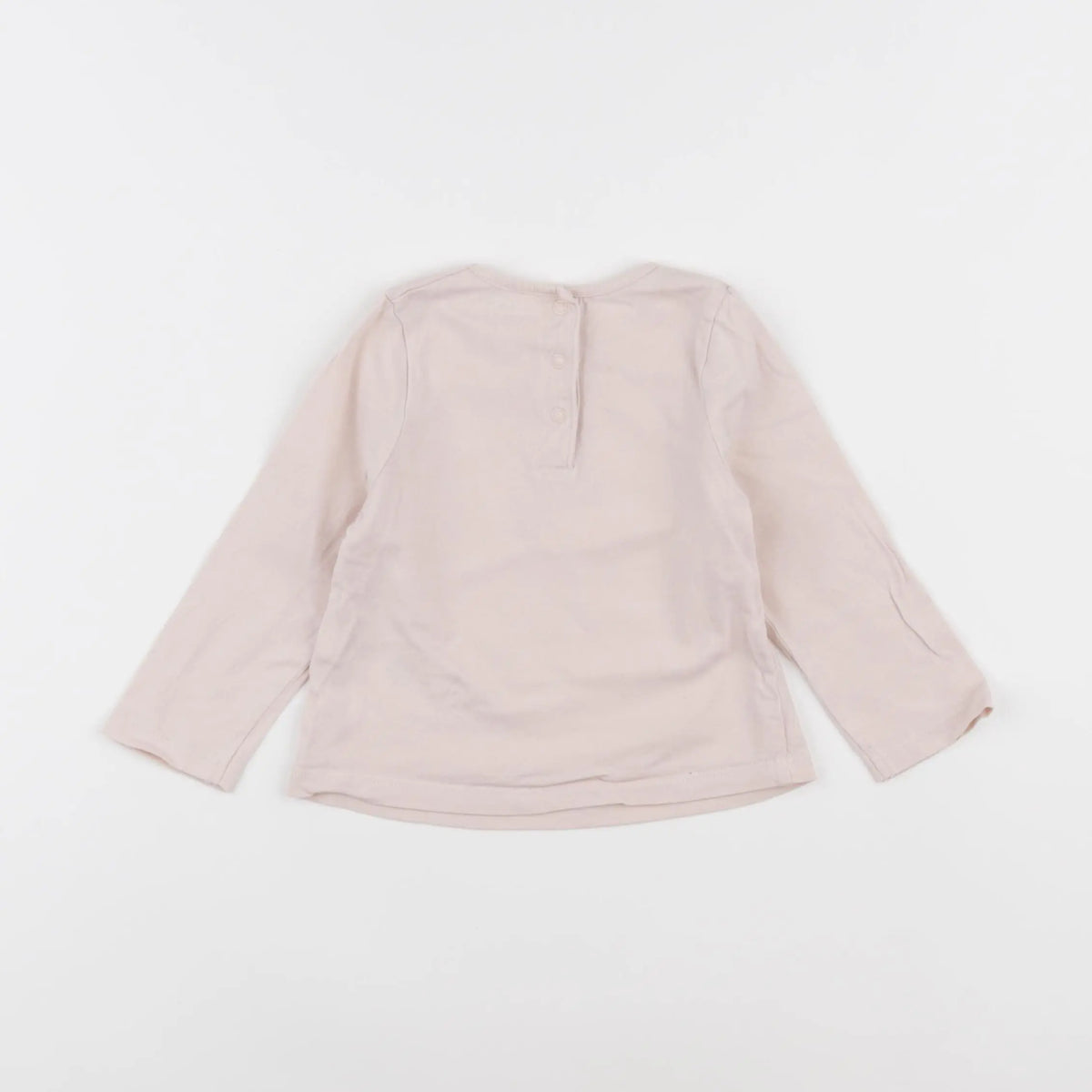 Vertbaudet - tee-shirt rose - 12 mois