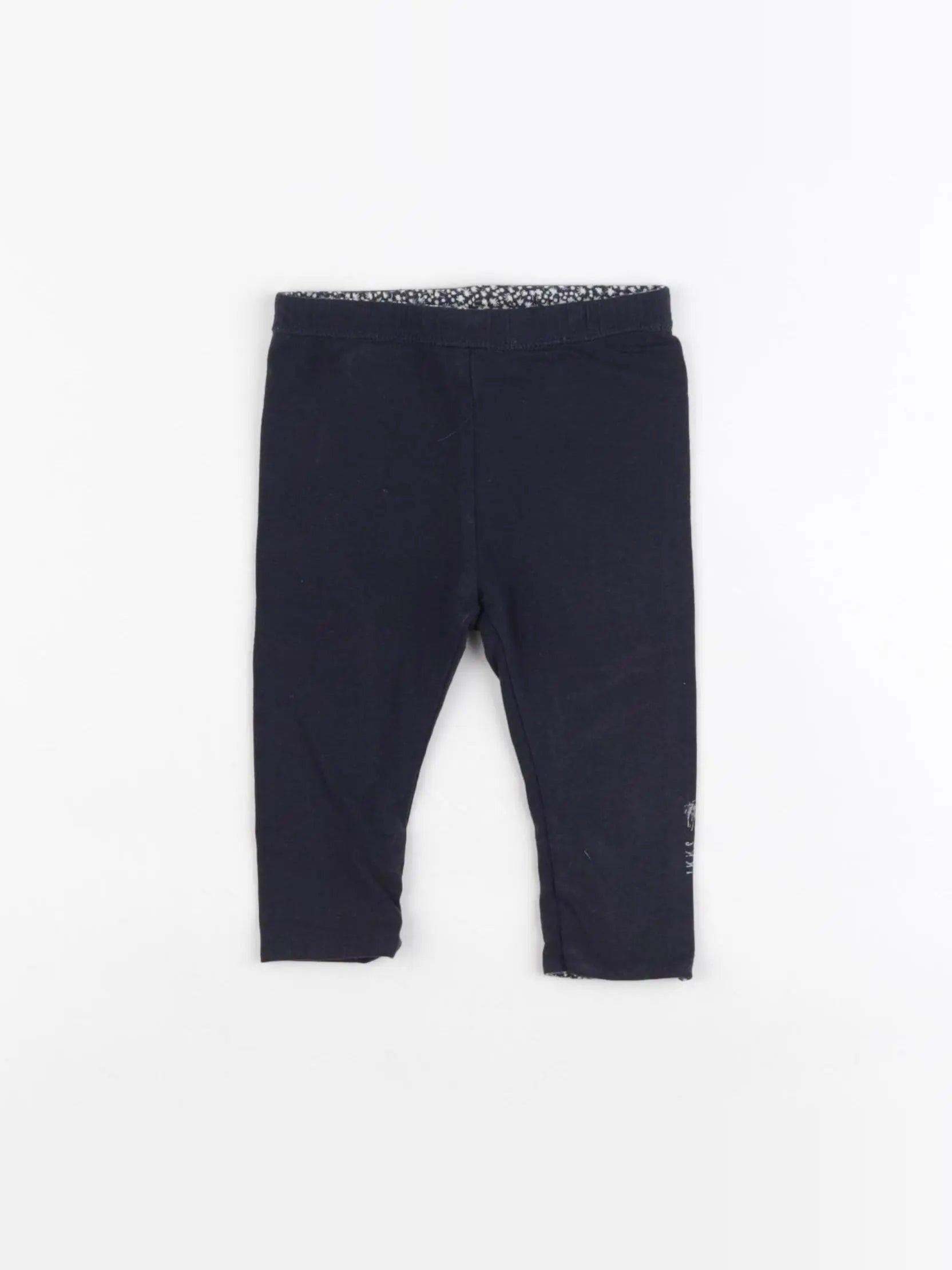 IKKS - legging bleu - 6 mois