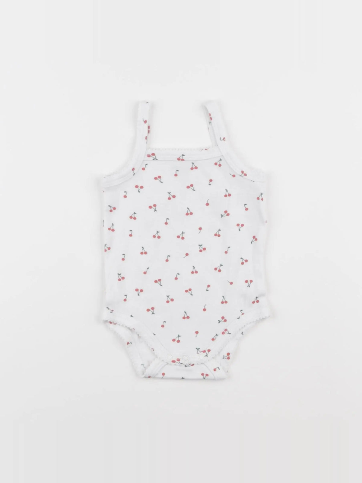Vertbaudet - body blanc, rouge - 9 ans