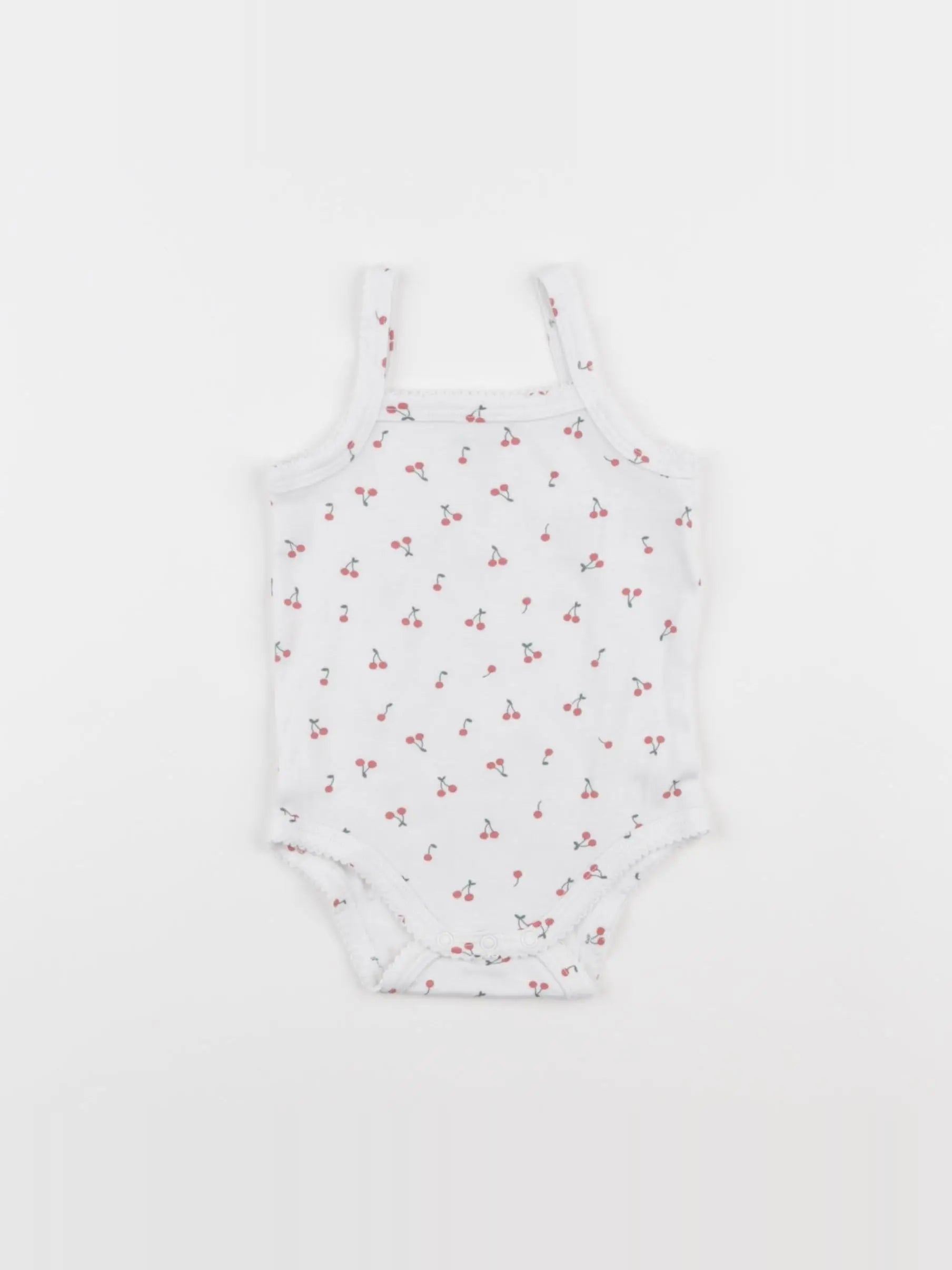 Vertbaudet - body blanc, rouge - 9 ans