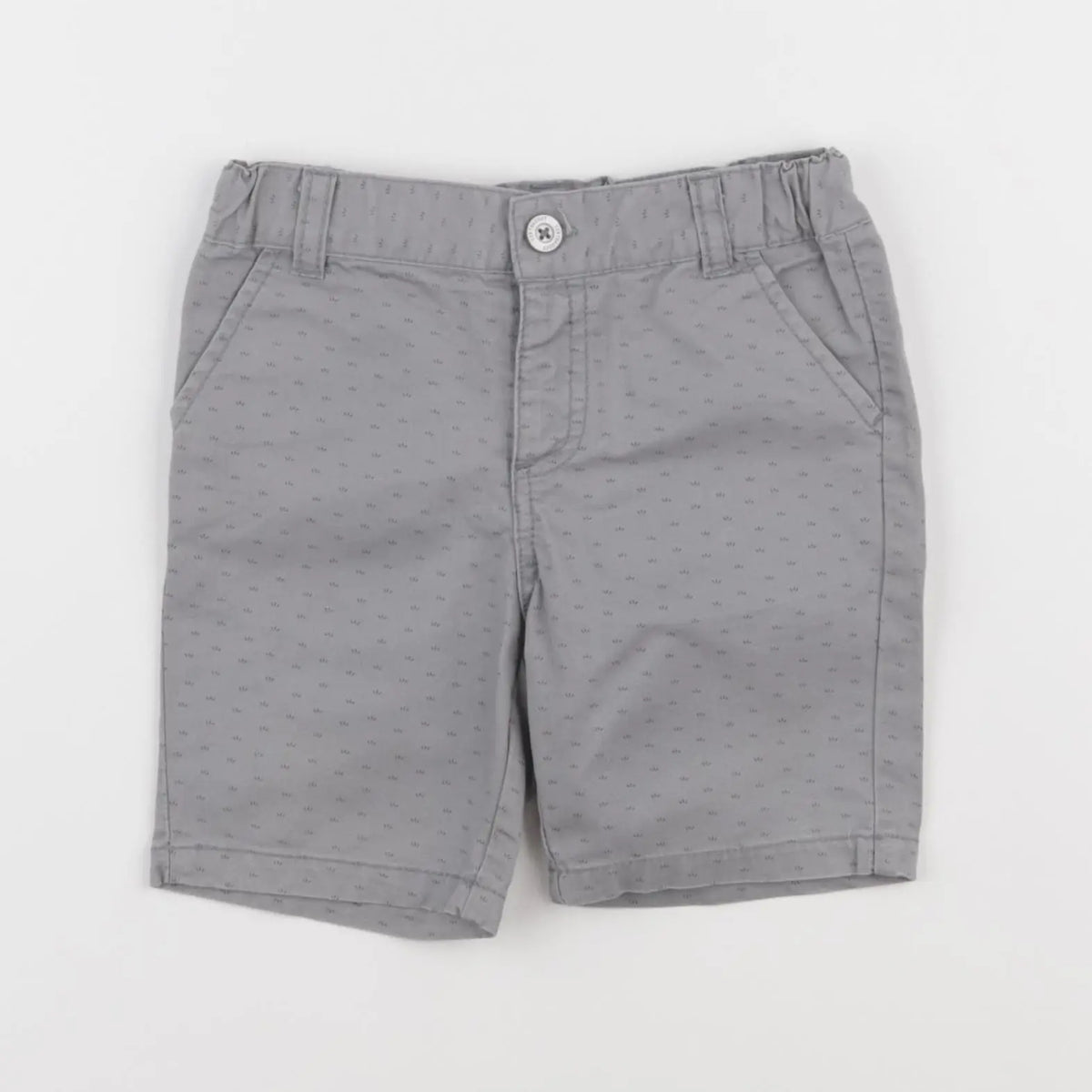 Vertbaudet - short gris - 18 mois