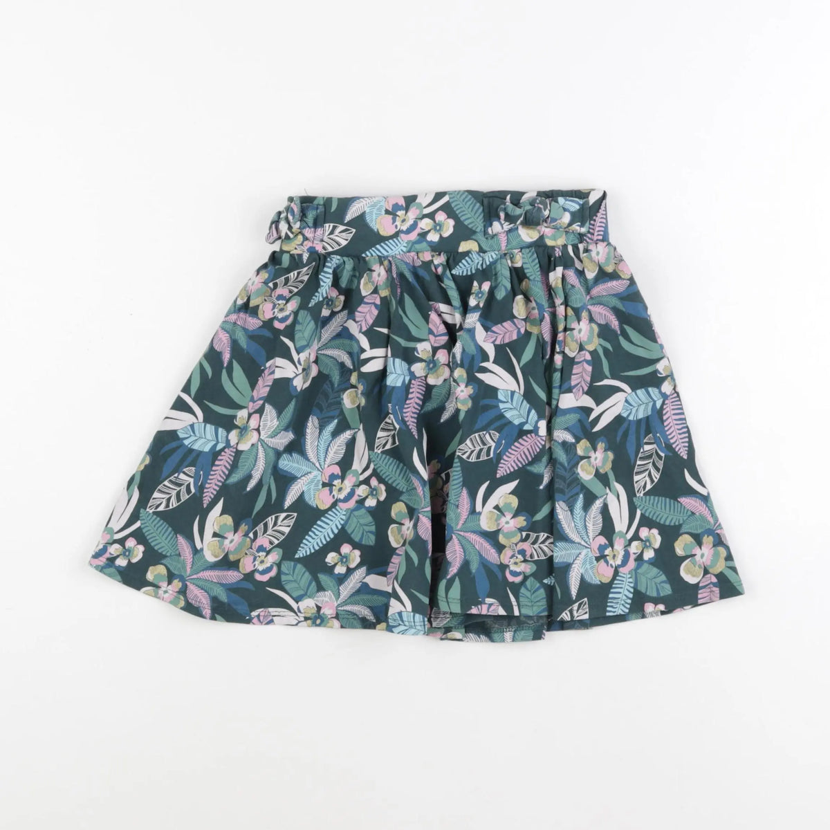 Vertbaudet - jupe vert - 6 ans