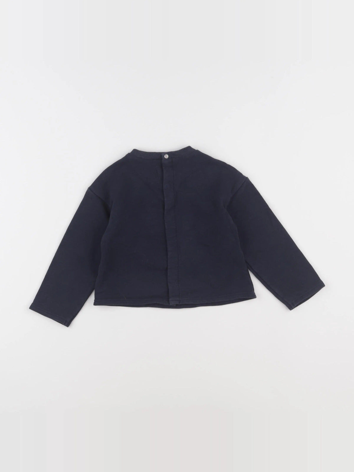IKKS - sweat bleu - 2 ans
