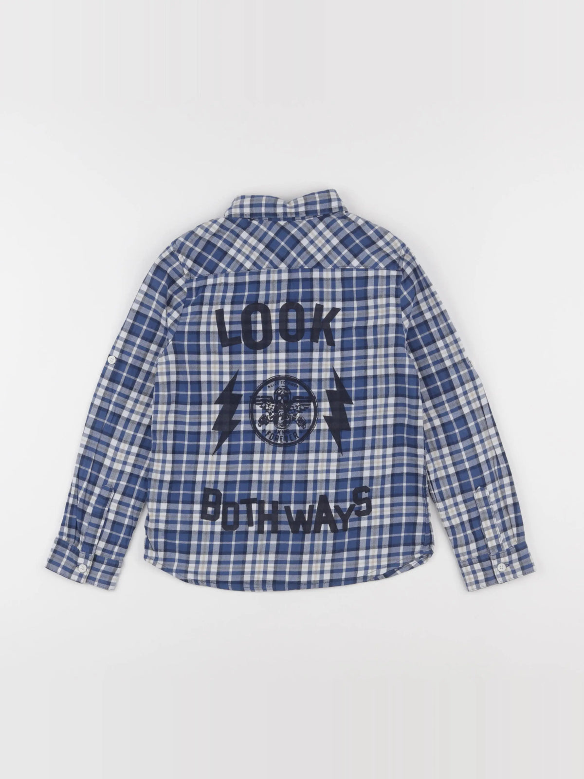 IKKS - chemise bleu - 6 ans