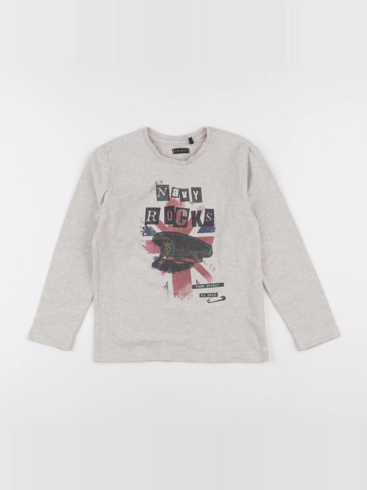 IKKS - tee-shirt multicolore - 6 ans