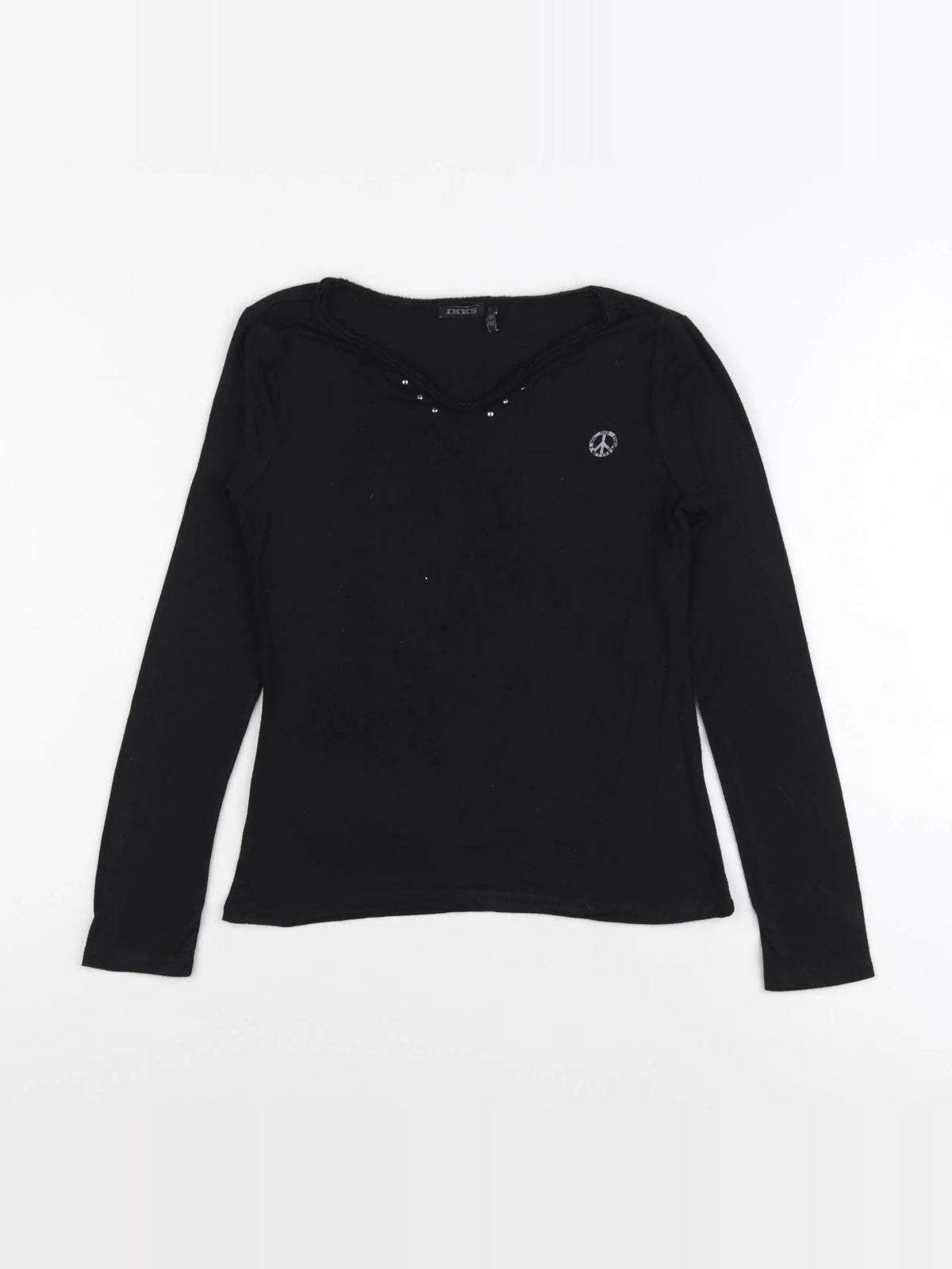 IKKS - tee-shirt noir - 10 ans
